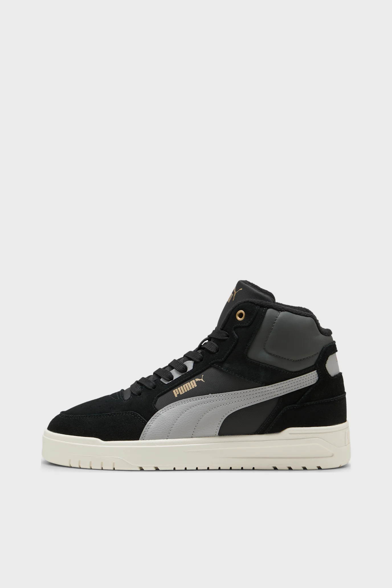 Черные замшевые хайтопы Shuffle Downtown Mid Sneakers Unisex PUMA