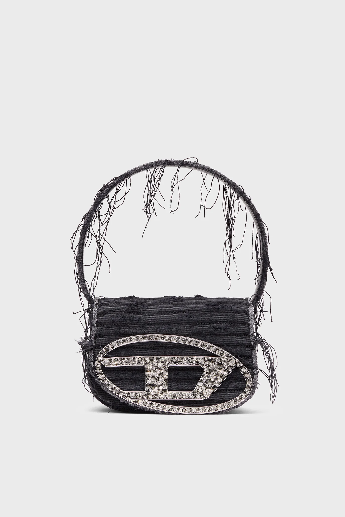 Женская черная джинсовая сумка 1DR Diesel X08396 P6319 — MD-Fashion