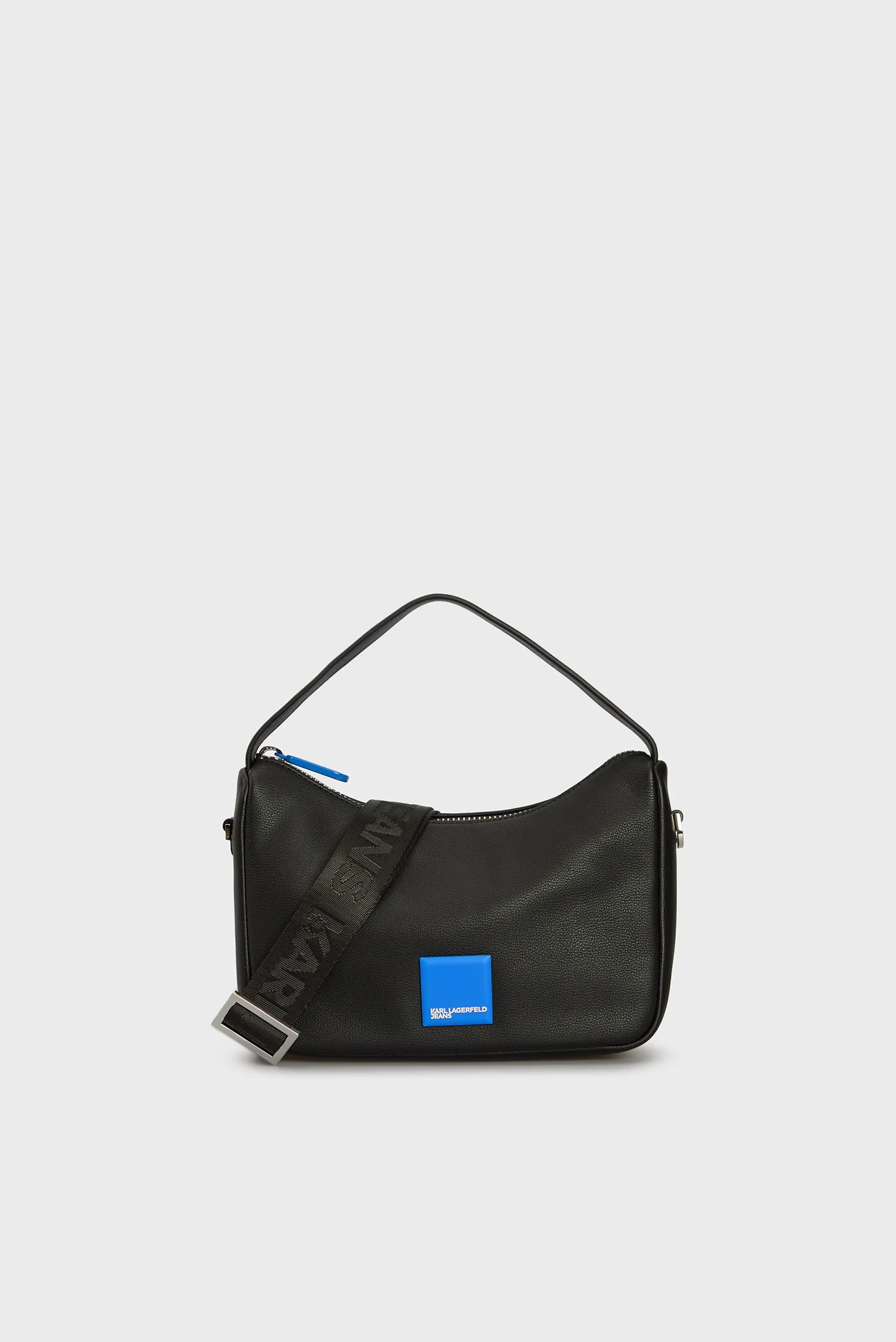 Женская черная сумка KLJ BOX LOGO SOFT CROSSBODY Karl Lagerfeld