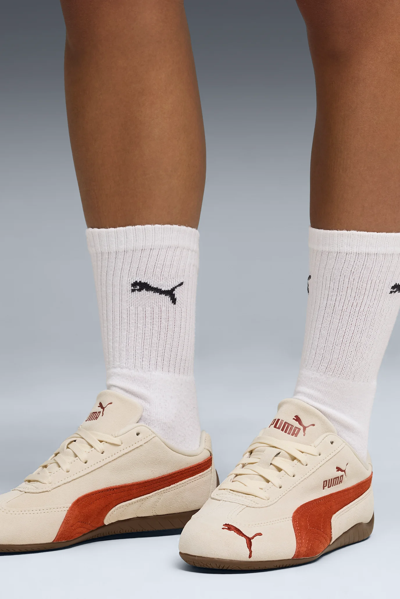 Бежевые замшевые кроссовки Speedcat OG Unisex PUMA 398846_85 — MD