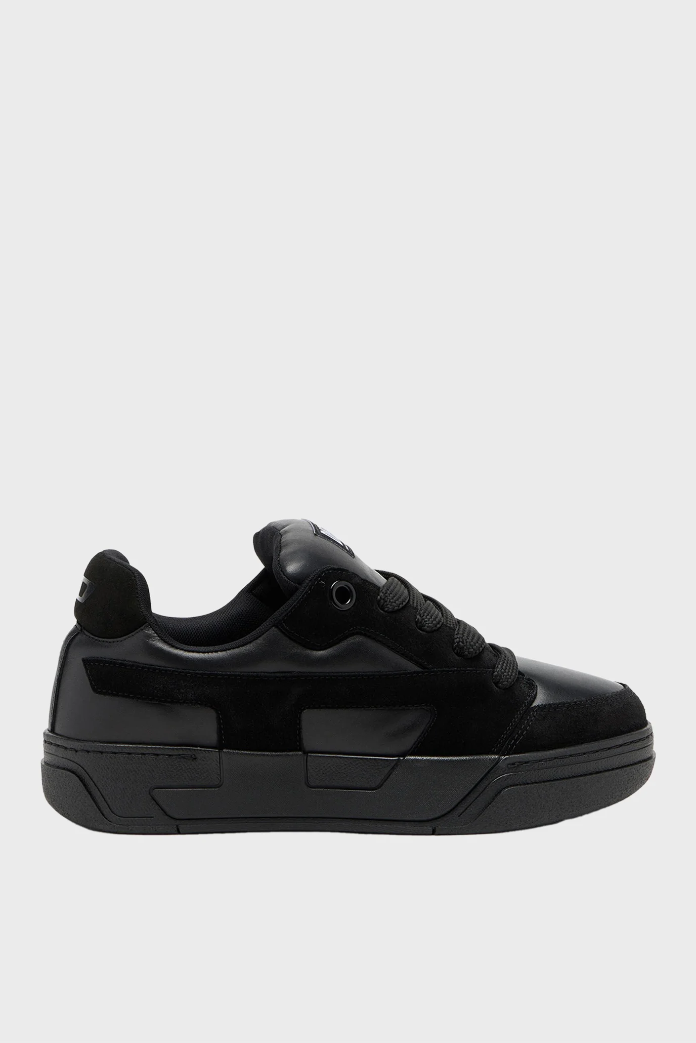 Мужские черные кожаные сникерсы D-OLLIE / S-D-OLLIE LOW SNEAKERS