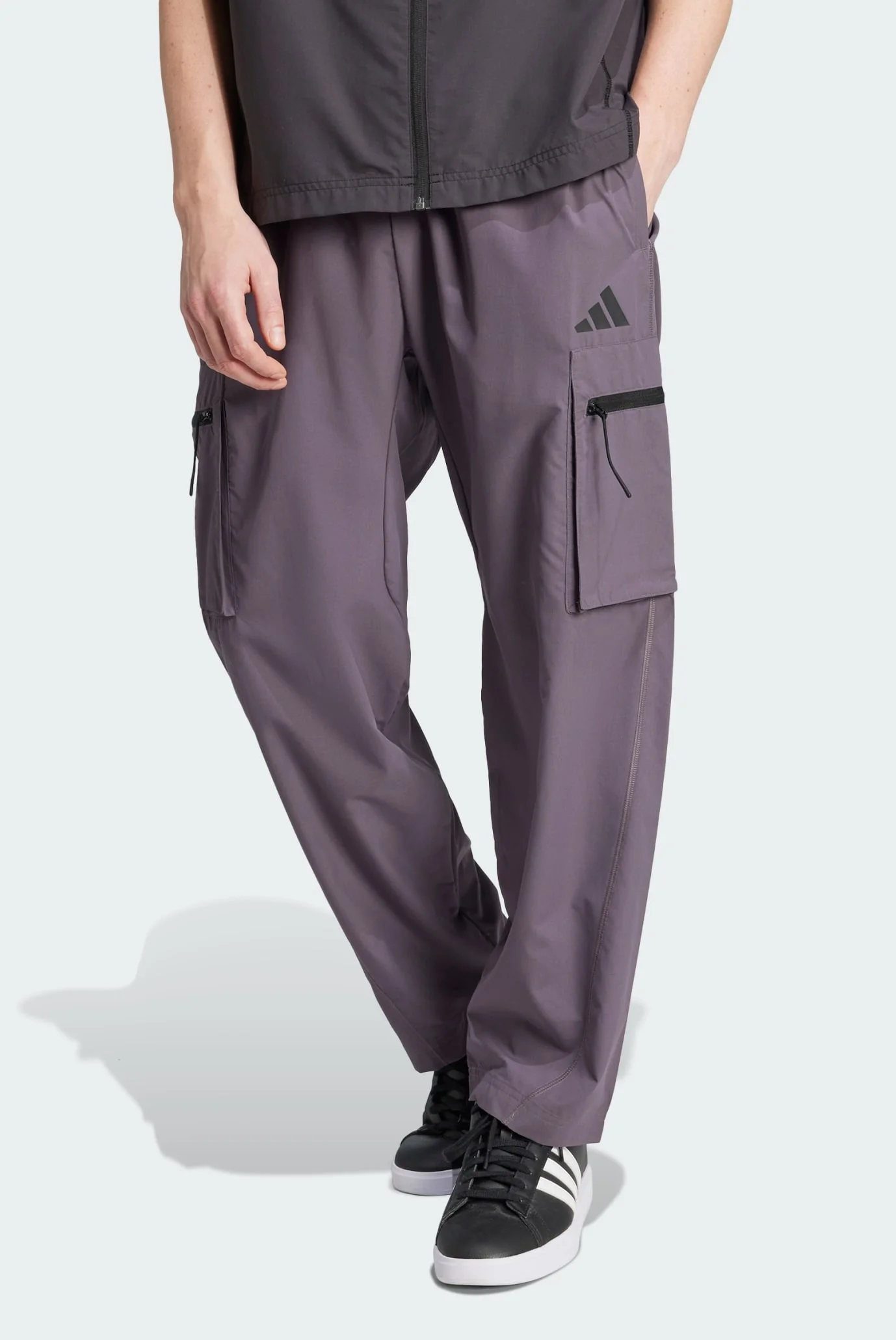 Мужские серые спортивные брюки City Escape Lightweight adidas