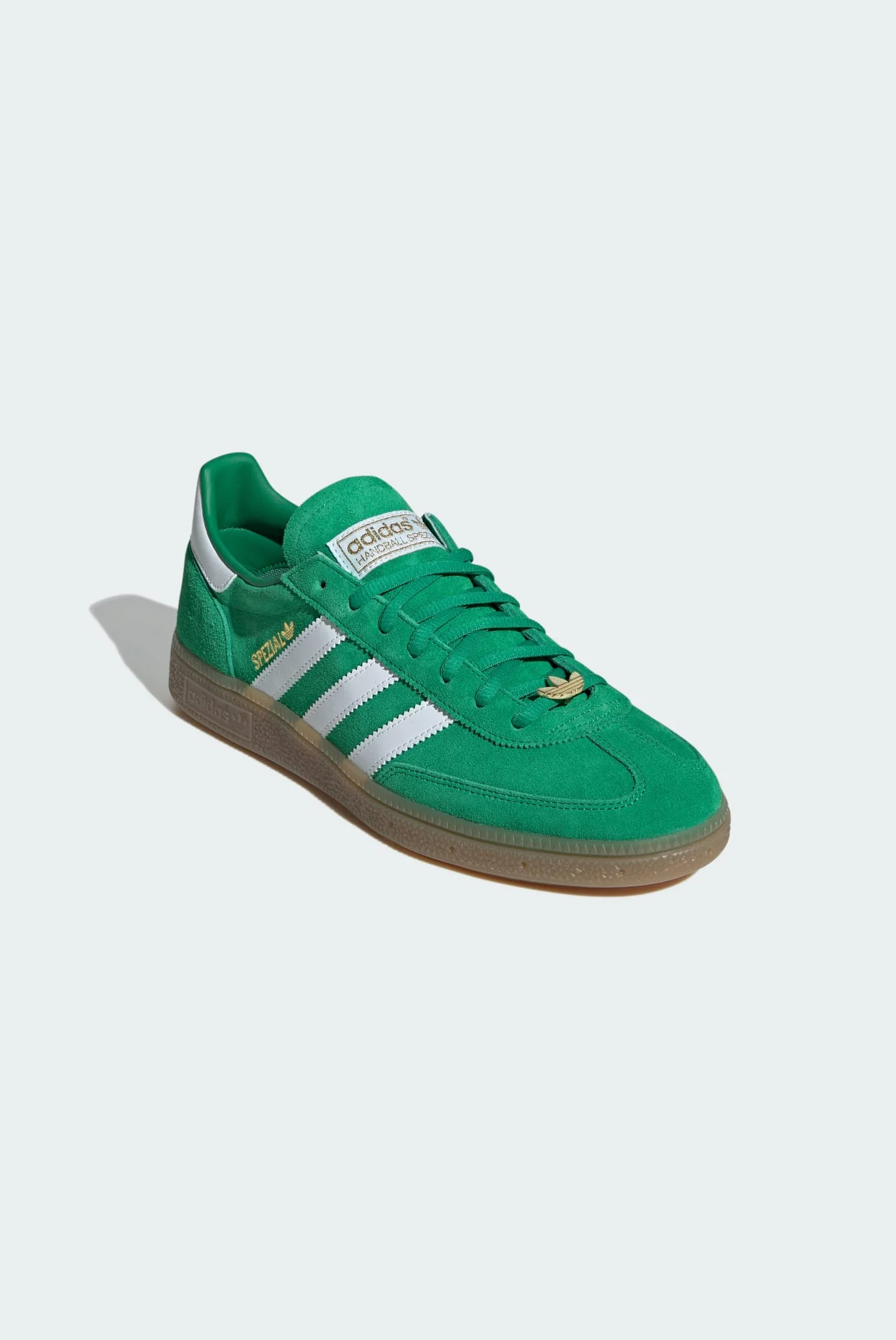 Чоловічі зелені замшеві снікерси Handball Spezial adidas JH9232