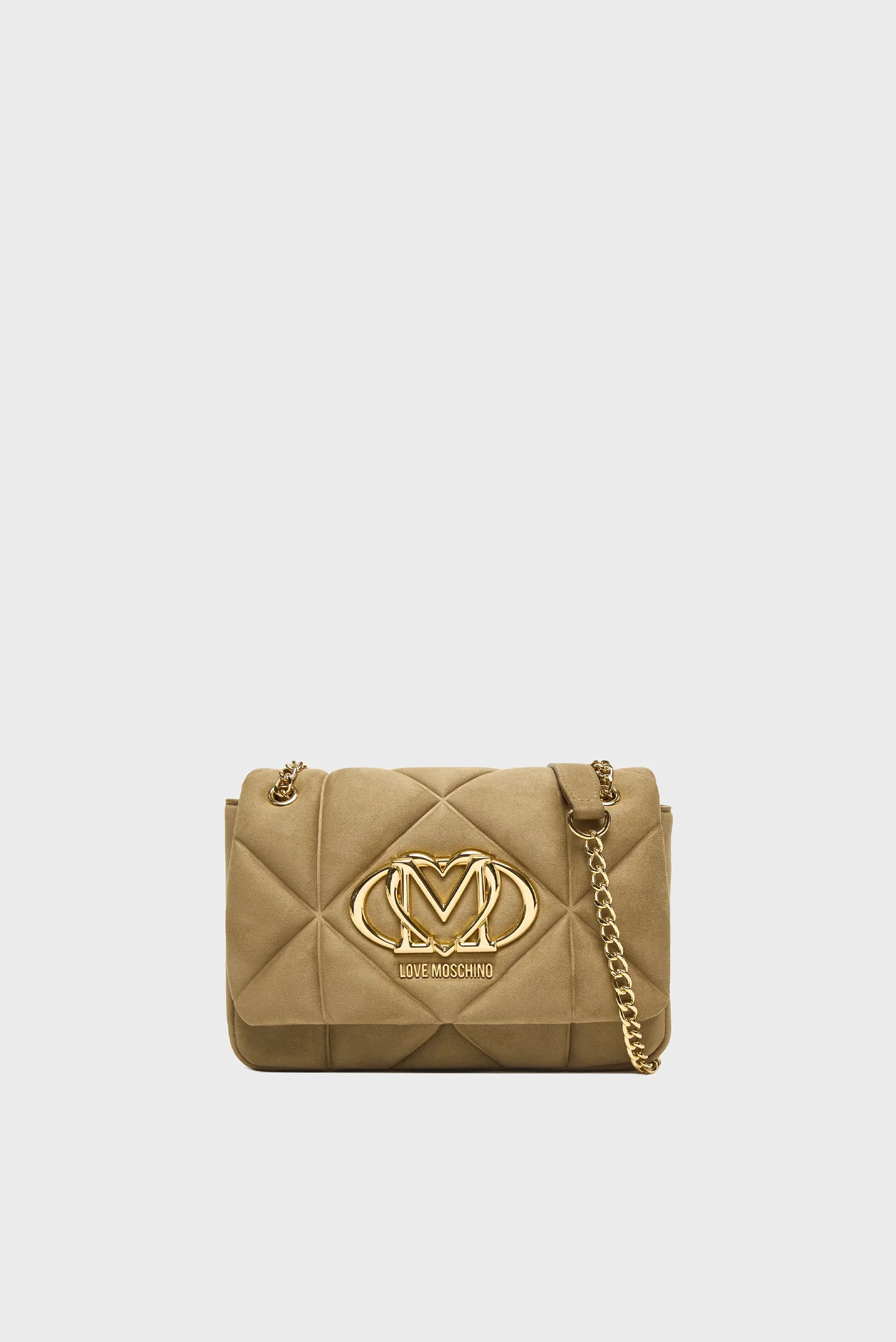 Женская бежевая сумка Love Moschino JC4314PP0NKE0105 — MD-Fashion