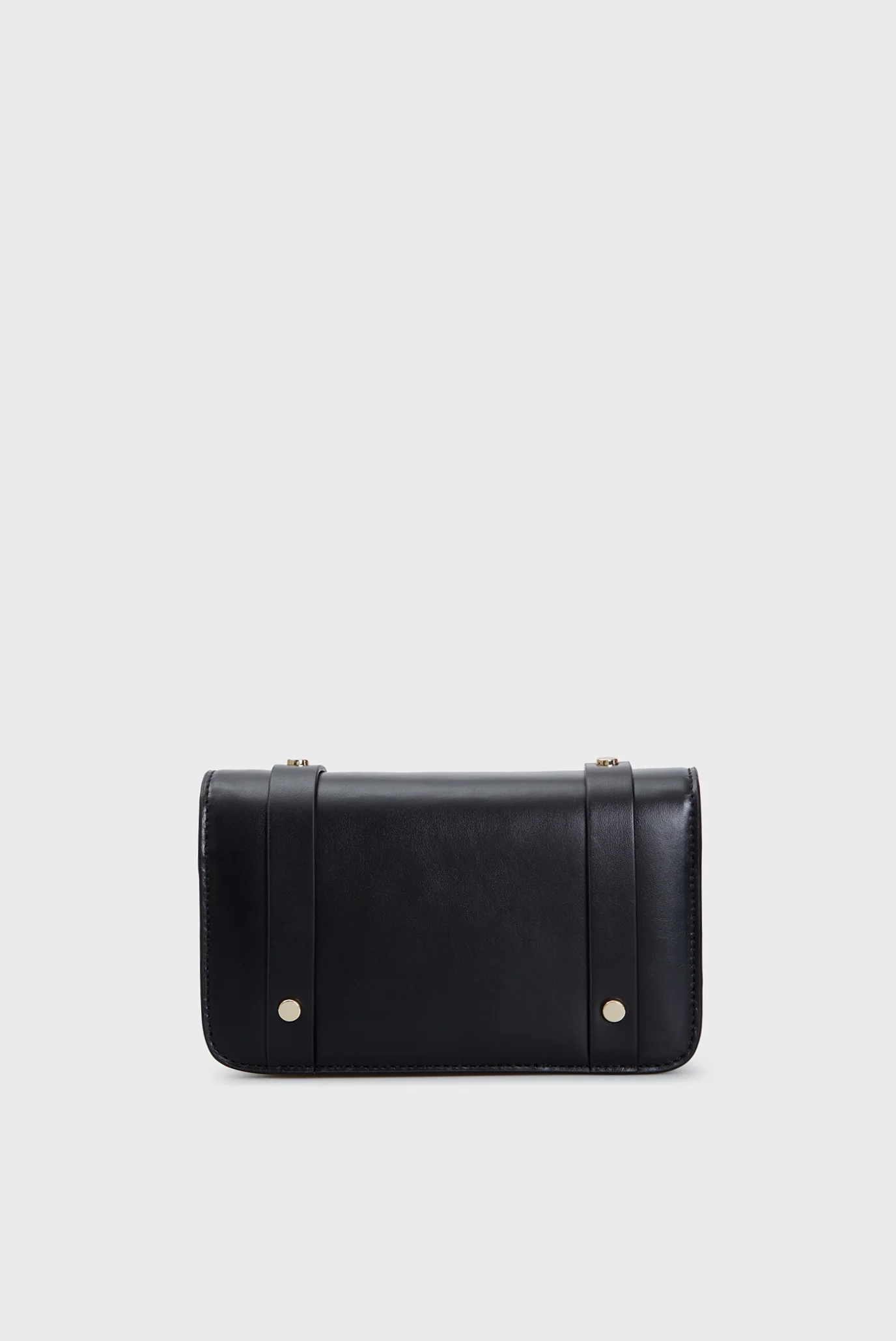 Жіноча чорна шкіряна сумка TH HERITAGE LEATHER CROSSOVER Tommy