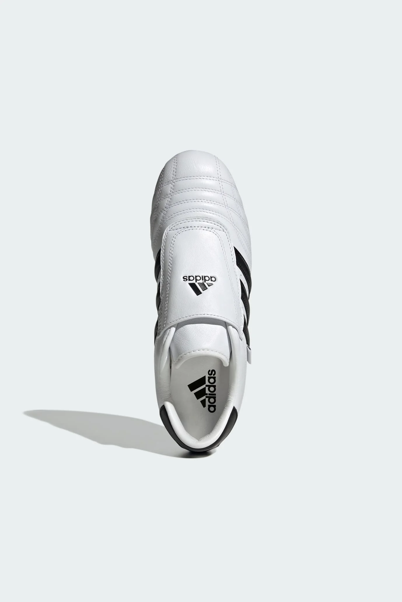 Жіночі білі шкіряні кросівки adidas Taekwondo adidas JQ4774 — MD