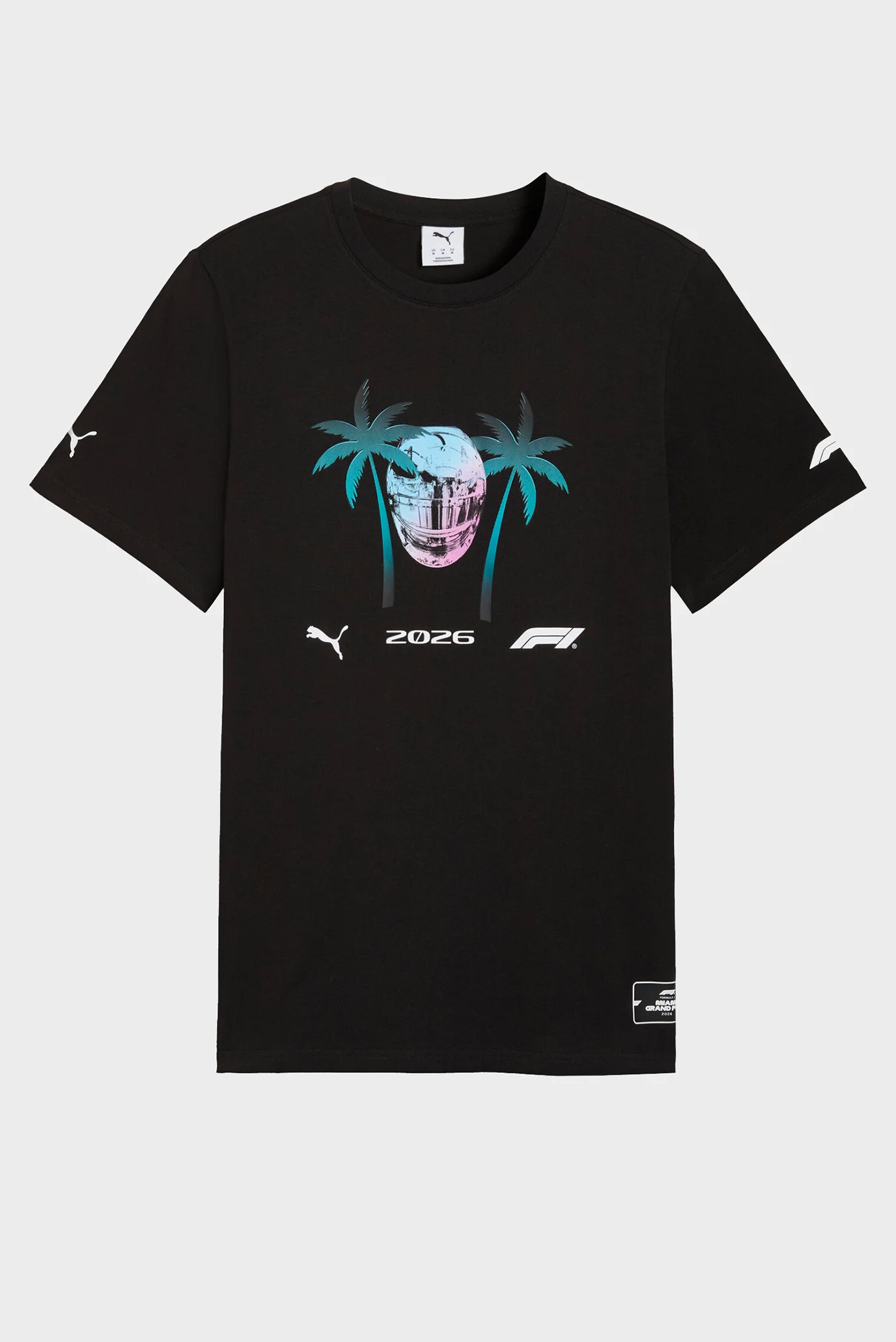 Чорна футболка F1® Miami Tee Unisex (унісекс) PUMA 634540_01 — MD