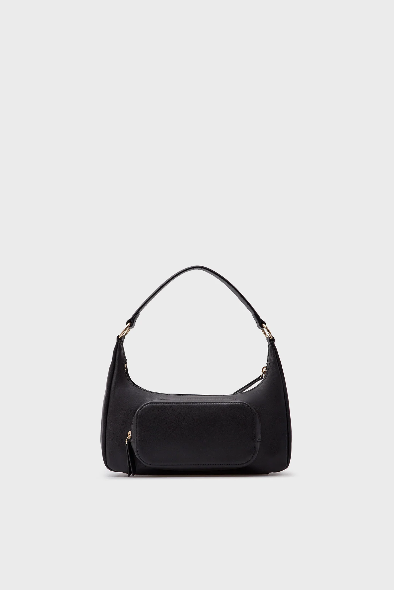 Женская черная сумка TH SOFT UTILITY SHOULDER BAG PU Tommy