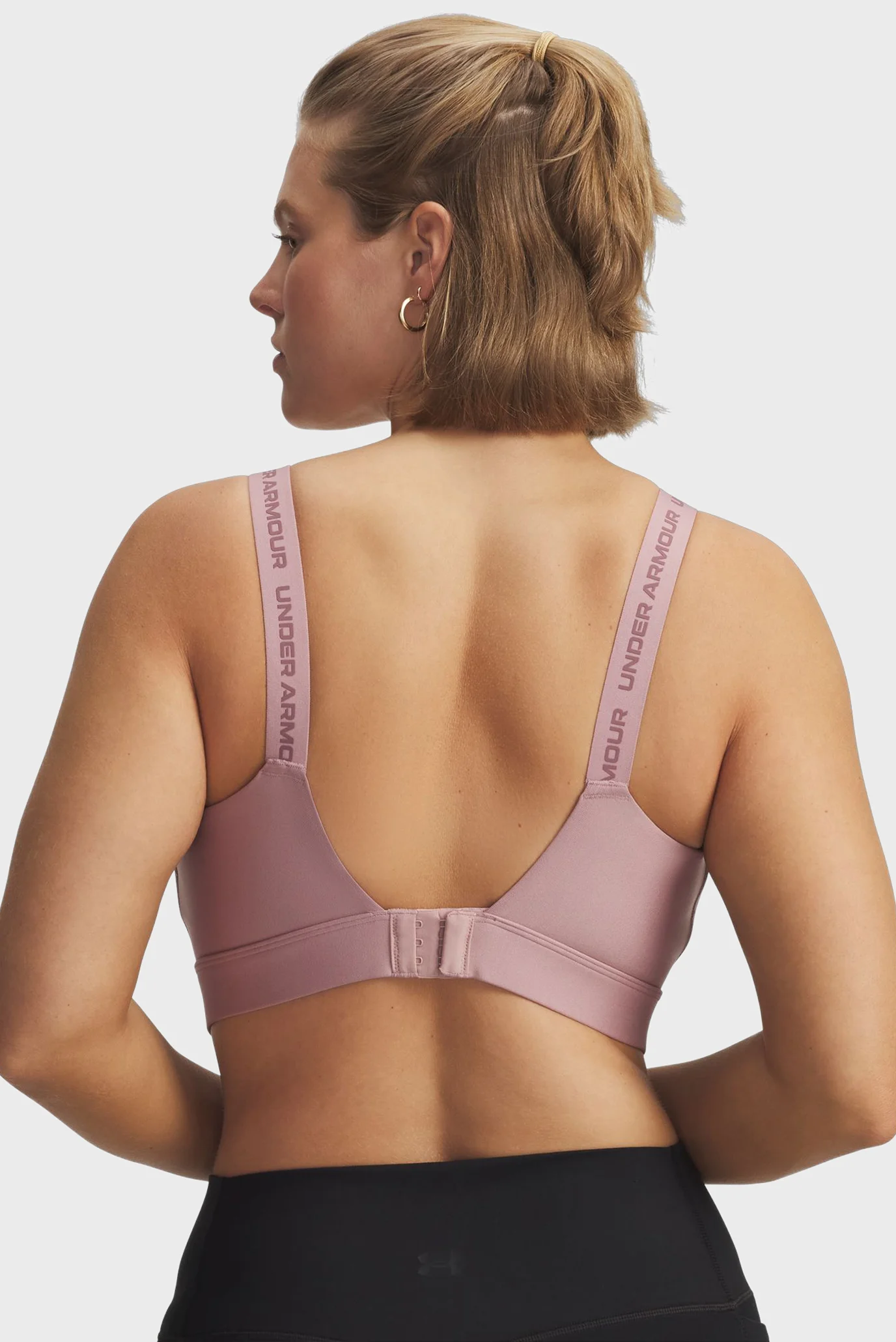 Женский пудровый топ UA Infinity High 2.0 Bra Under Armour 1384112