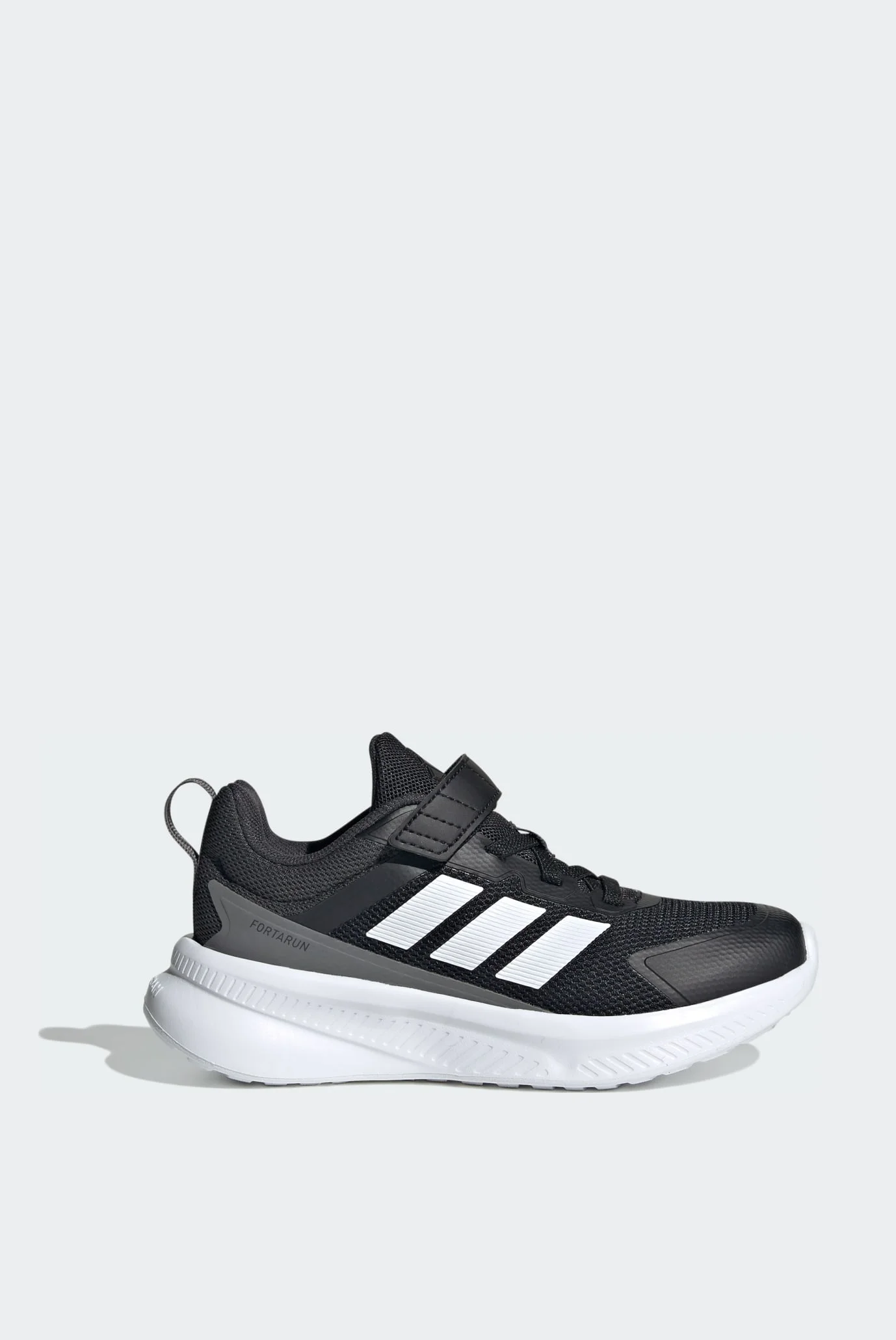 Детские черные кроссовки Fortarun 4.0 Kids adidas JQ5193 — MD-Fashion