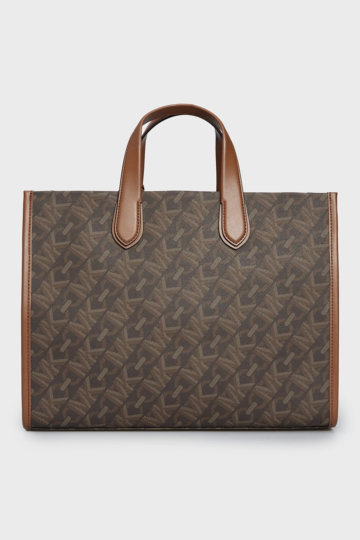 Жіноча коричнева сумка з візерунком GIGI LG GRAB TOTE Michael Kors Жіноча коричнева сумка з візерунком GIGI LG GRAB TOTE Michael Kors