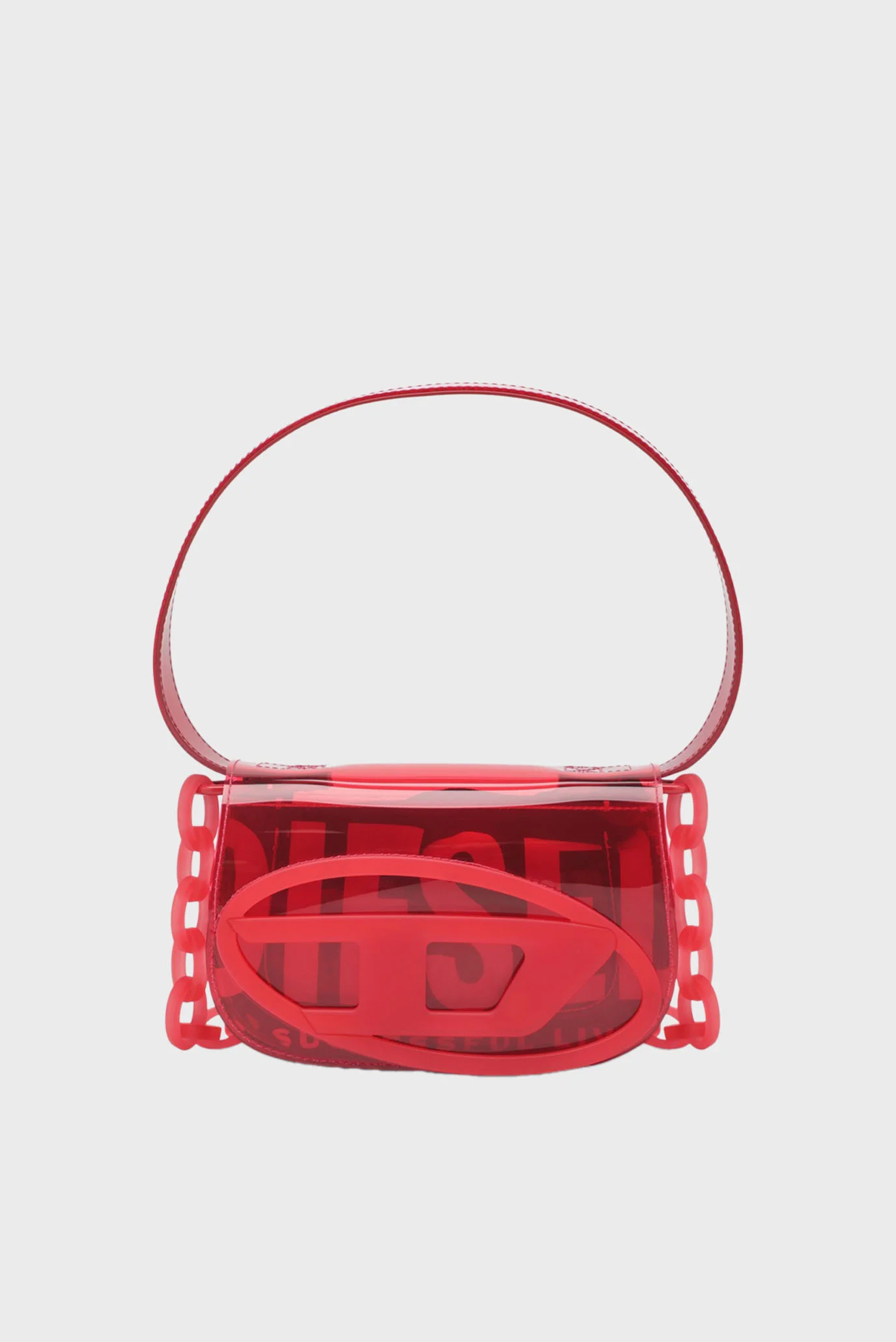 Женская красная сумка 1DR SHOULDER BAG Diesel X08396 P8763 — MD