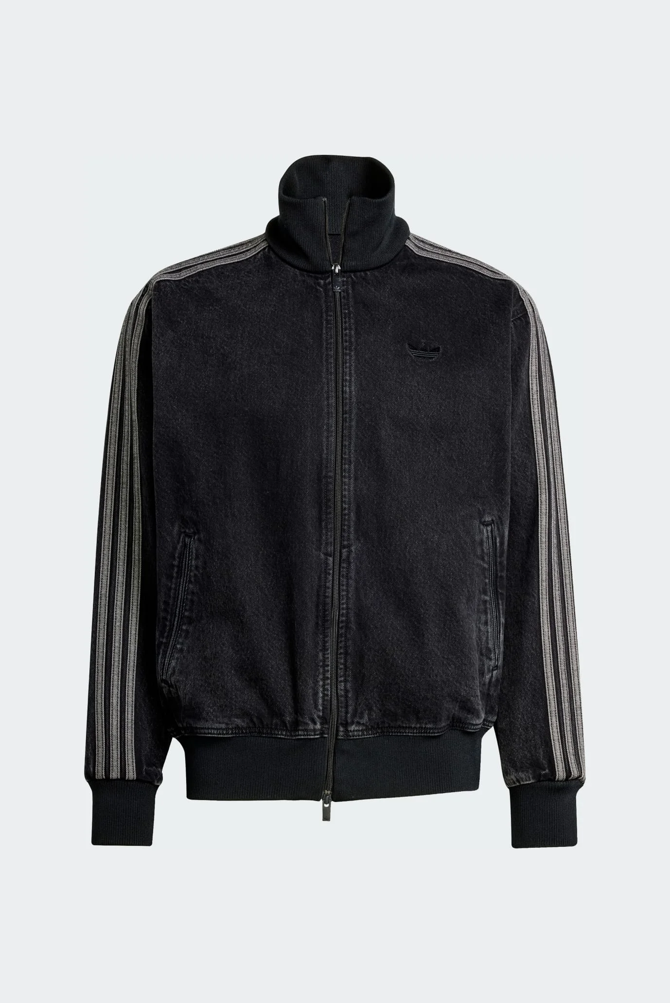 Чоловіча чорна джинсова куртка Adicolor Firebird adidas JC6717