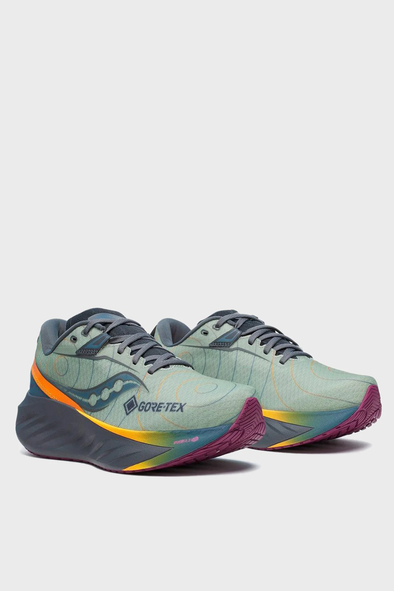 Чоловічі зелені кросівки TRIUMPH 22 GTX Saucony S20966-254 — MD