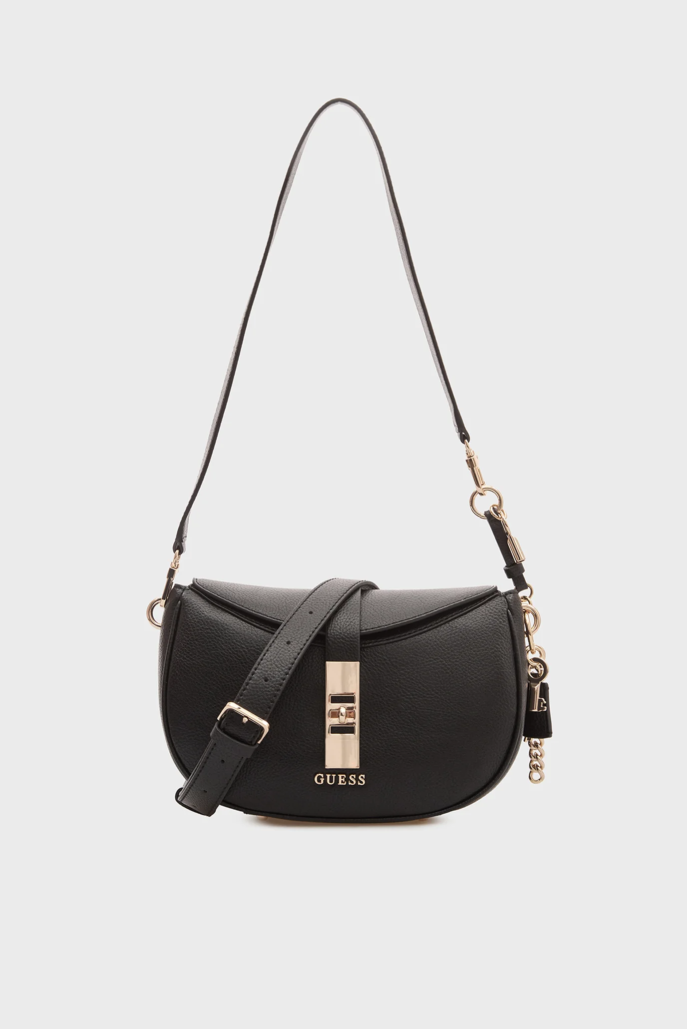Женская черная сумка BROOKE Guess HWBG9897180 — MD-Fashion