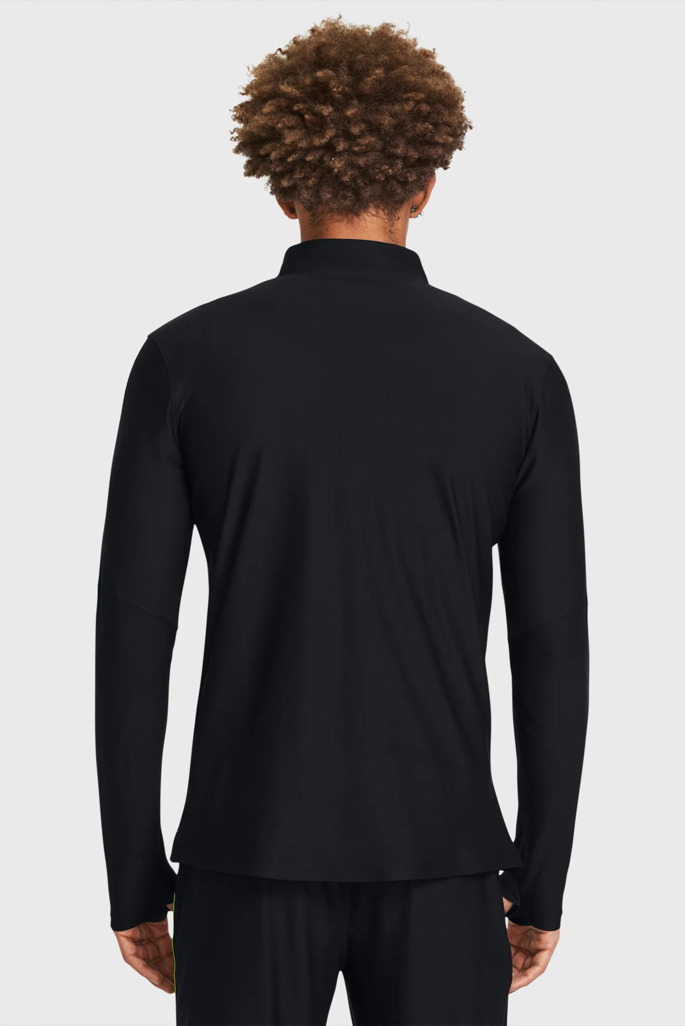 Мужская черная спортивная кофта UA M's Ch. Pro 1/4 Zip Under