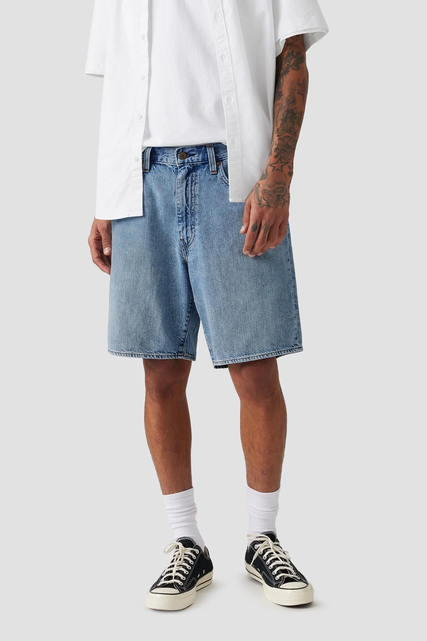 Мужские синие джинсовые шорты Levi's® A8461;0015 — MD-Fashion