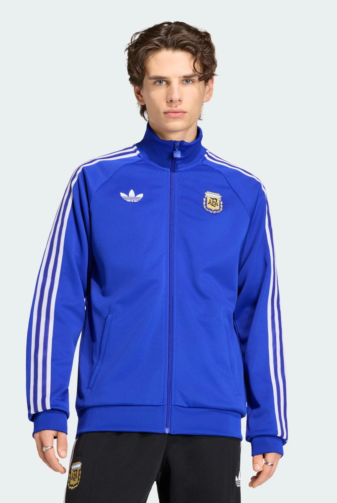 Чоловіча синя спортивна кофта Argentina Originals adidas JZ6305