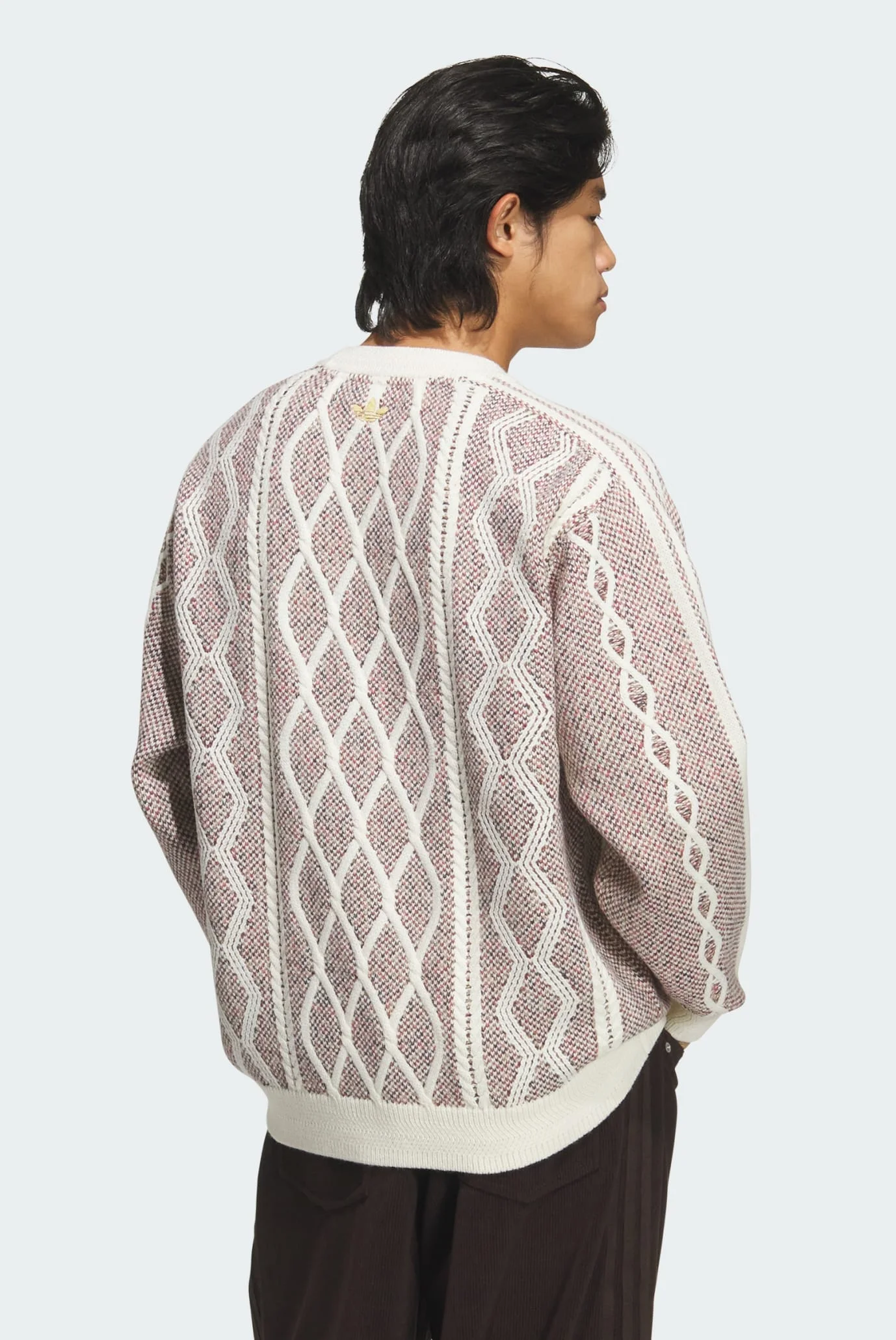 Білий светр LNY (унісекс) adidas KT0692 — MD-Fashion
