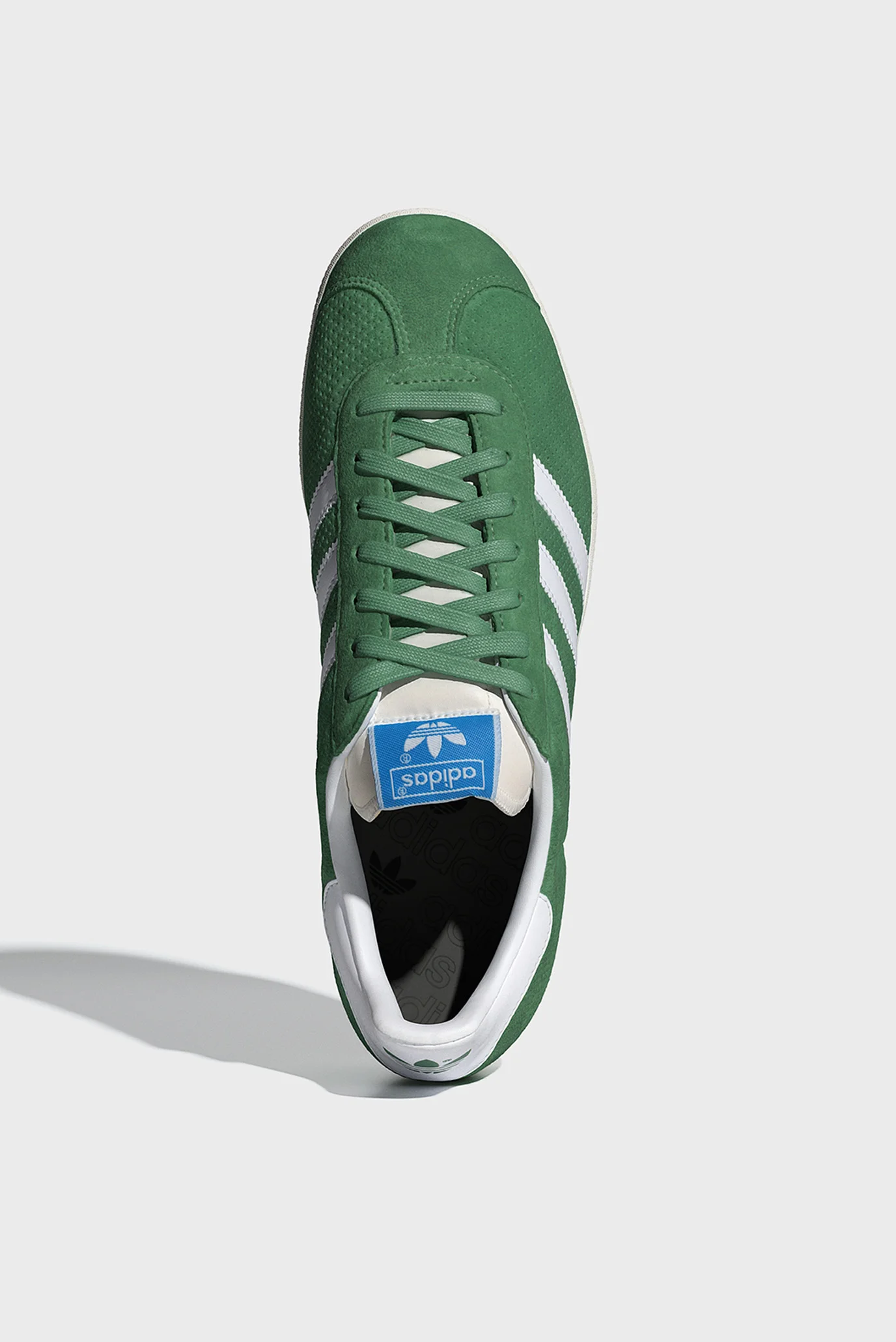 Мужские зеленые замшевые сникерсы Gazelle adidas IG1634 — MD-Fashion
