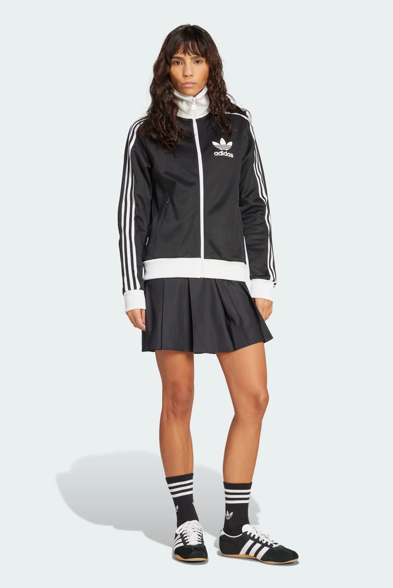 Женская черная спортивная кофта Beckenbauer adidas HZ3743 — MD-Fashion