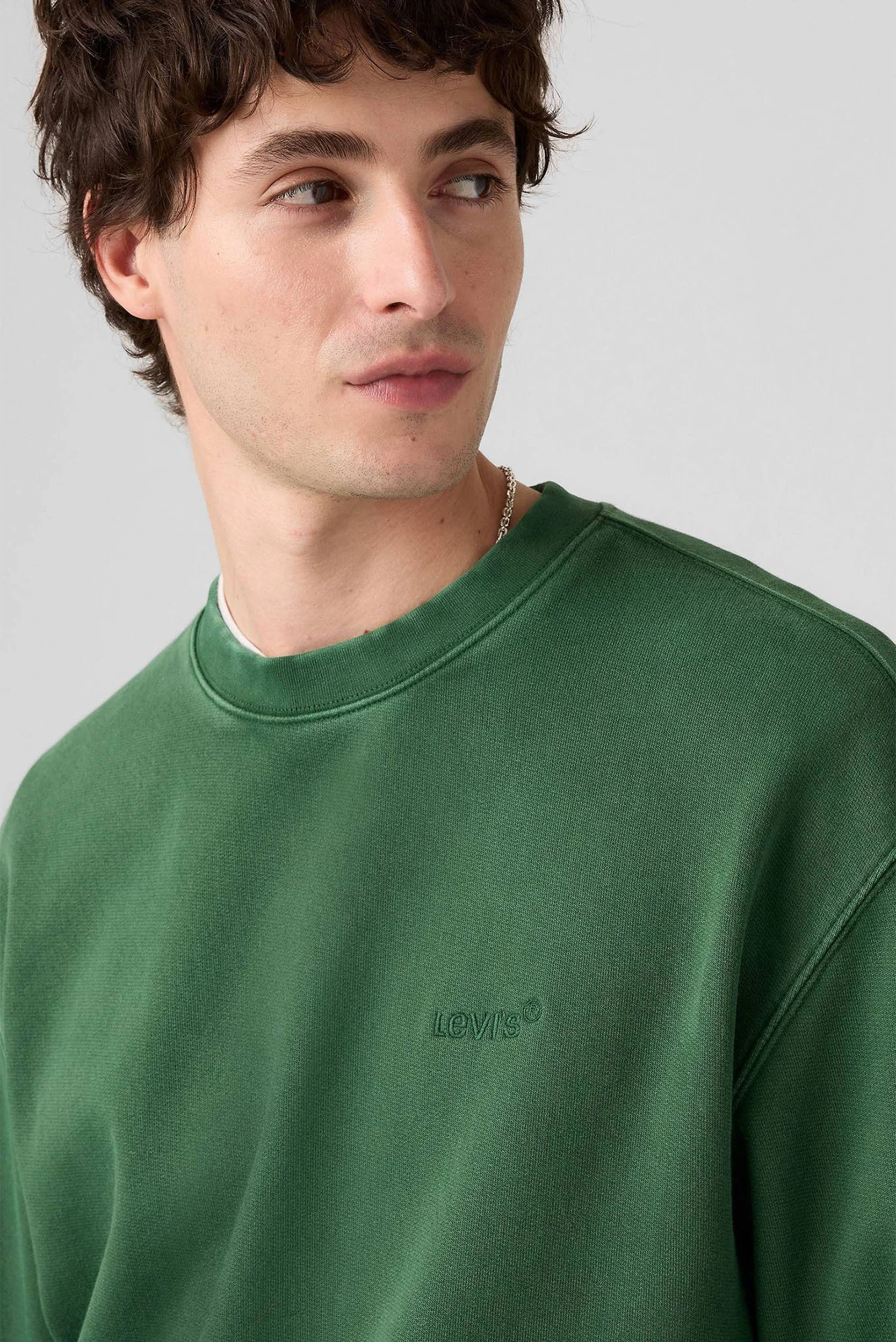 Мужской зеленый свитшот Levi's® A9244;0036 — MD-Fashion
