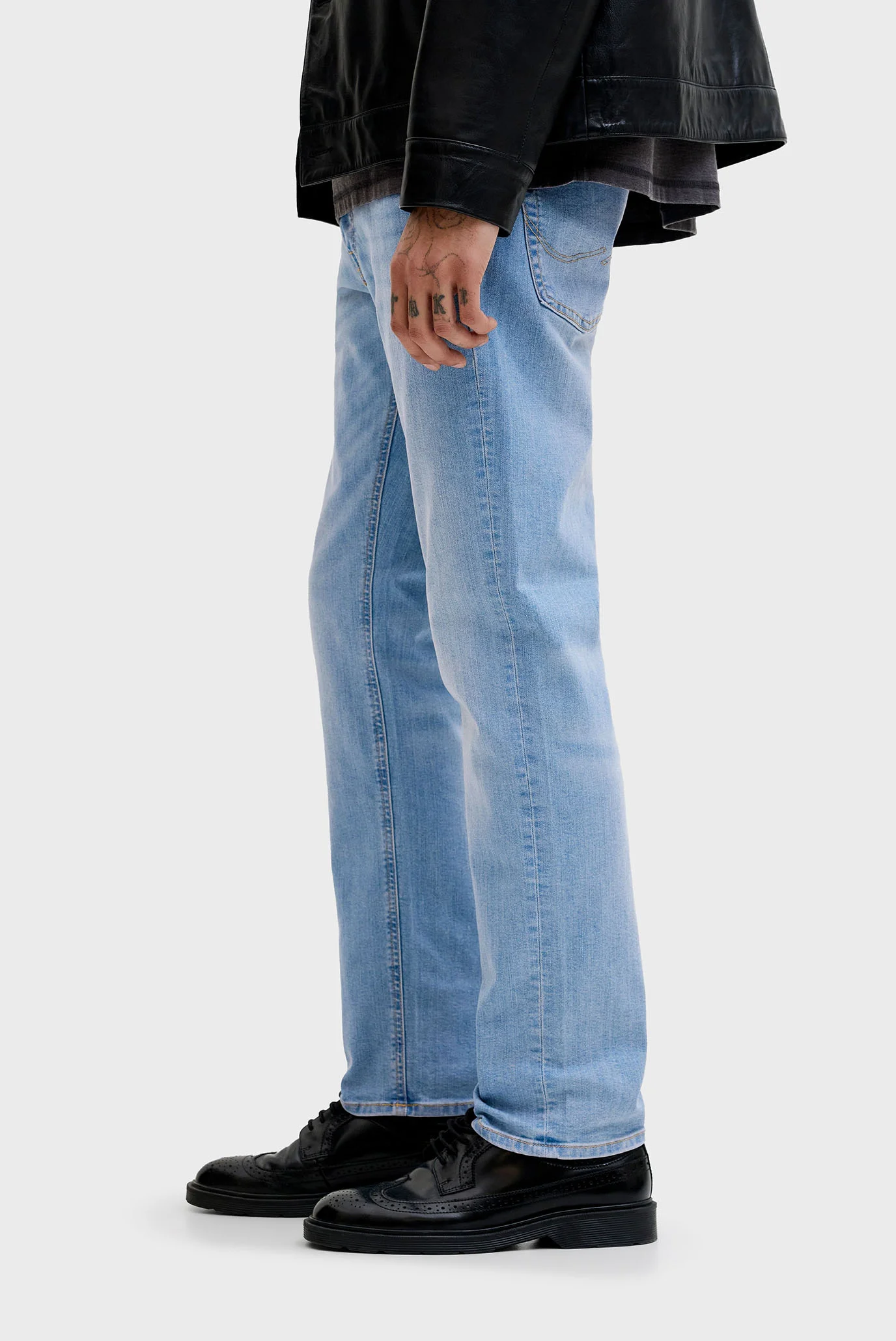 Мужские голубые джинсы JJIGLENN JJORIGINAL Jack & Jones 12243593