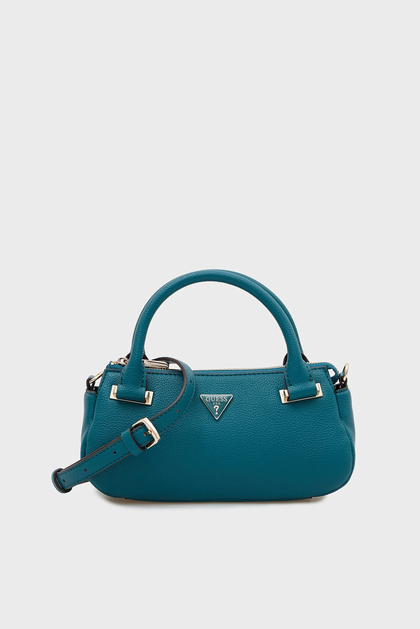Женская бирюзовая сумка EVIE MINI SATCHEL Guess HWBG9664760 — MD