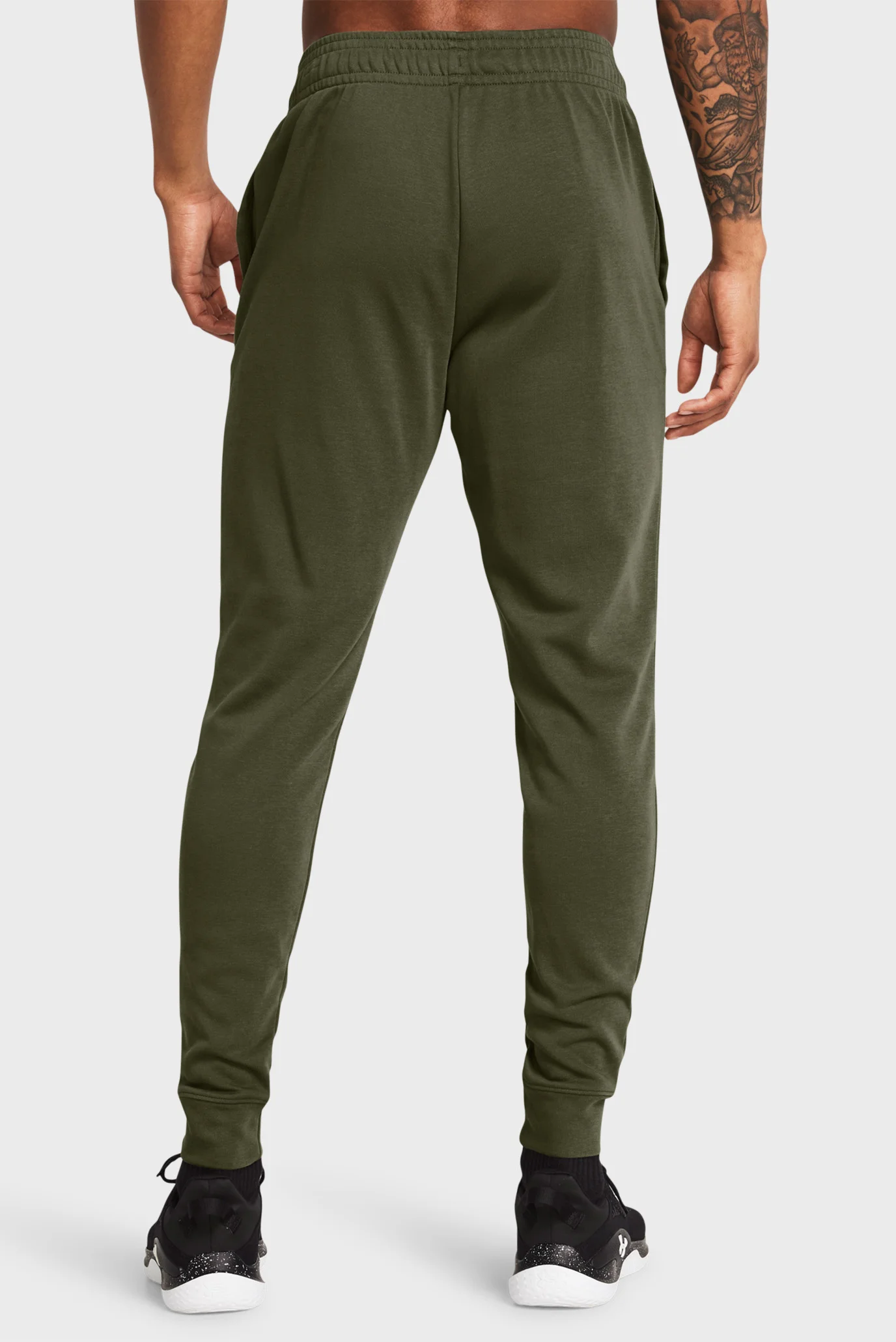 Чоловічі зелені спортивні штани UA Rival Terry Jogger Under Armour