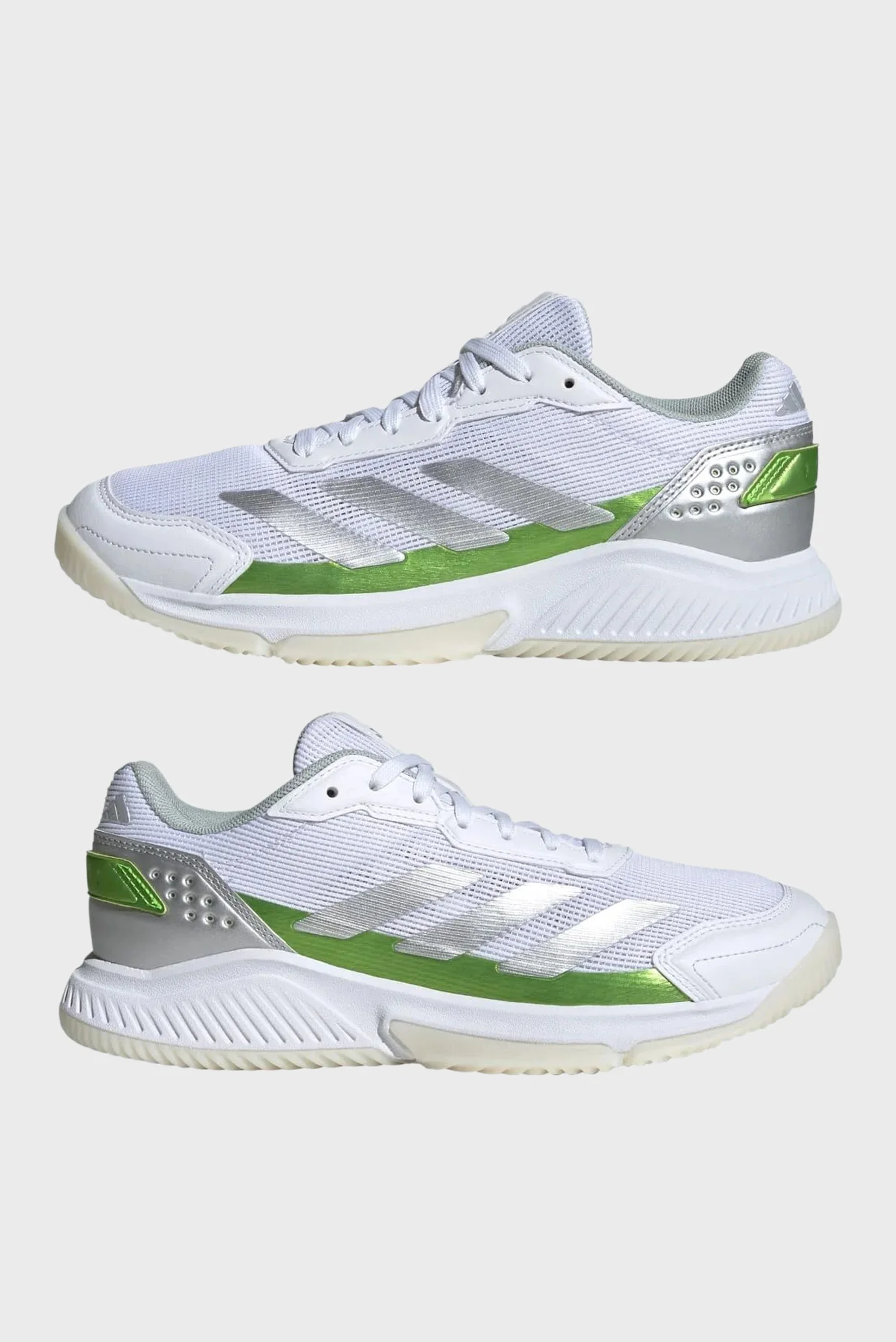 Жіночі білі кросівки Courtquick Padel adidas JP7229 — MD-Fashion