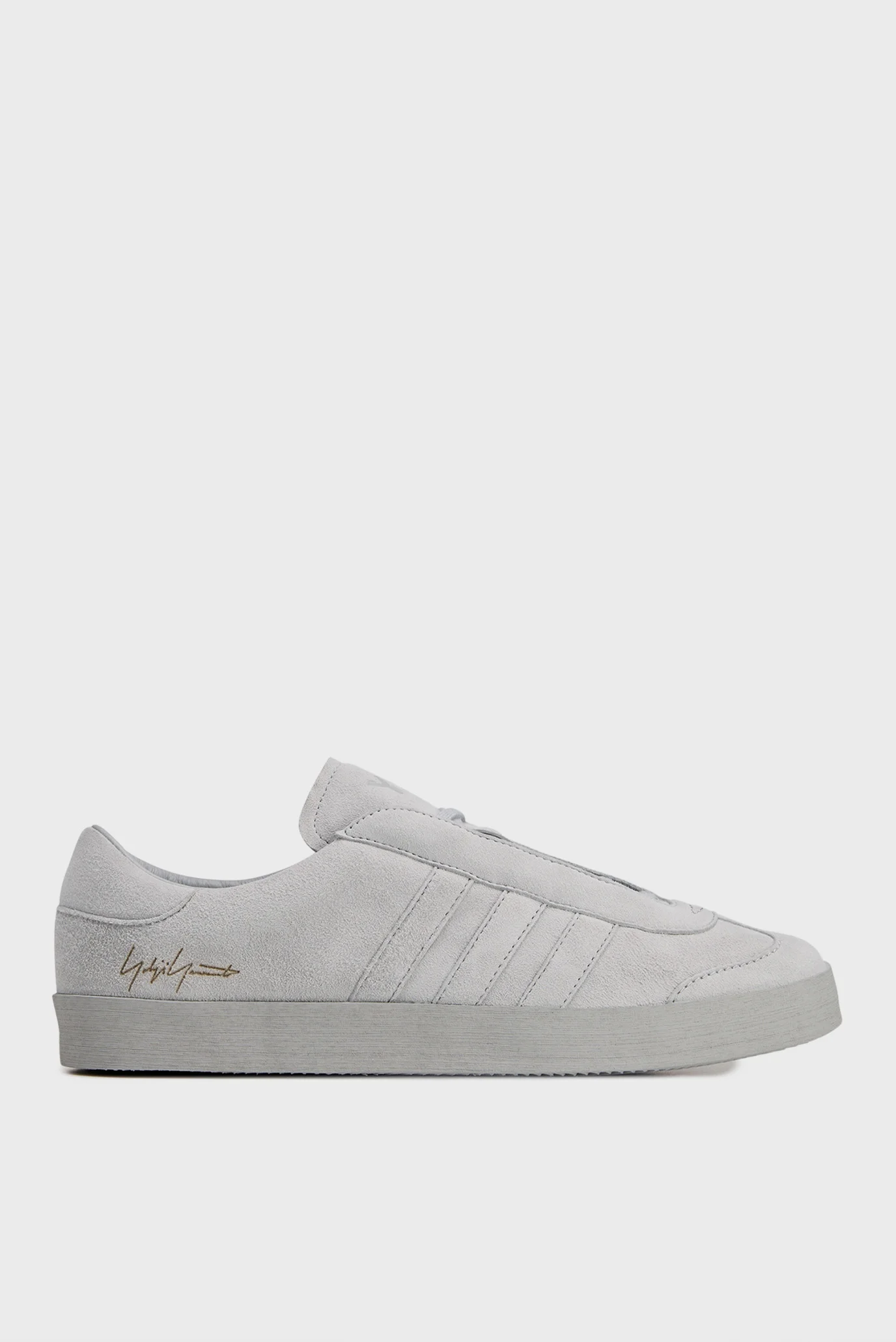 Серые замшевые сникерсы Y-3 GAZELLE adidas KI4341 — MD-Fashion