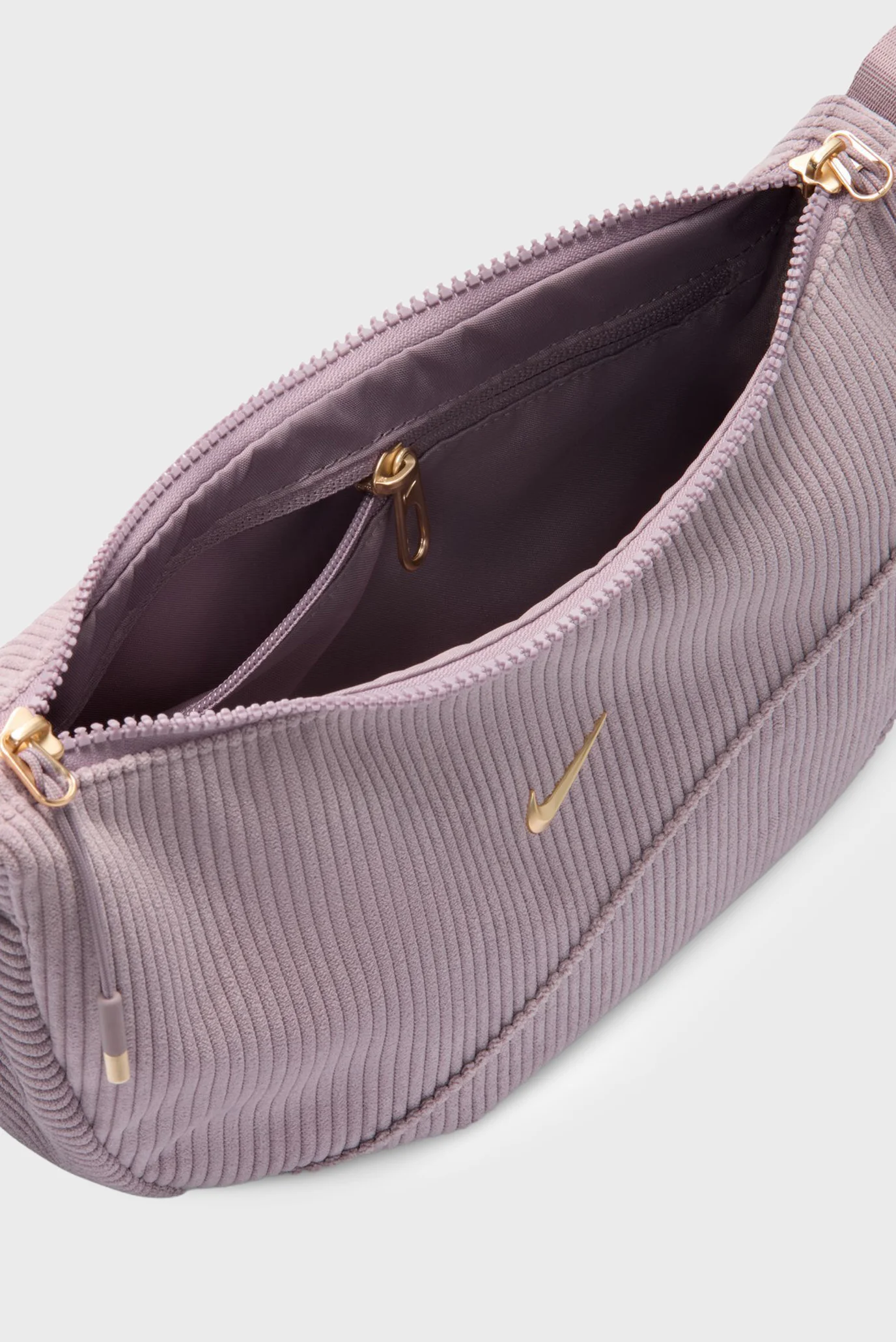Сиреневая вельветовая сумка NK AURA CRSCNT CRSSBY-CORD 2.0 Nike
