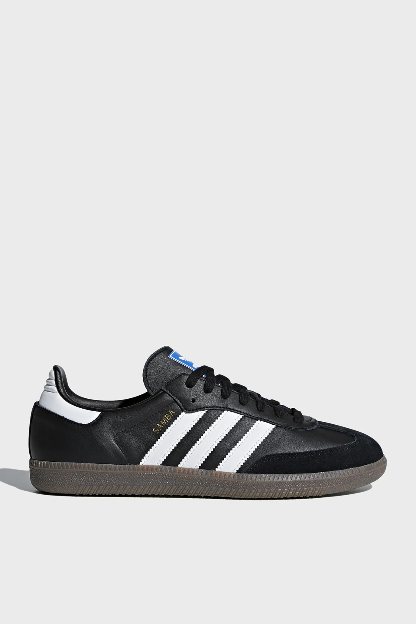 Жіночі чорні шкіряні снікерси Samba OG adidas B75807 — MD-Fashion