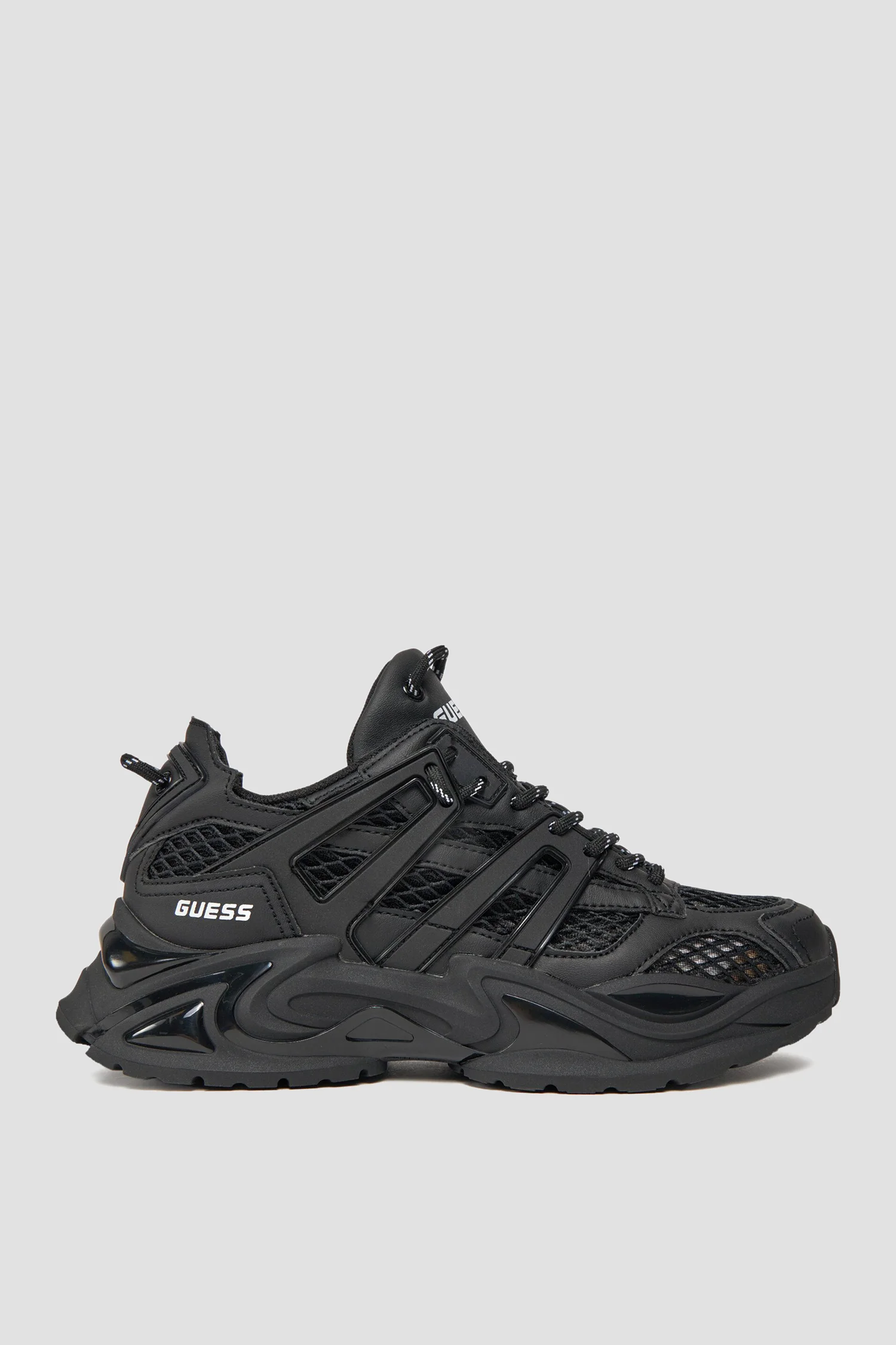 Жіночі чорні кросівки Guess FLJBLL.ELE12;BLACK — MD-Fashion
