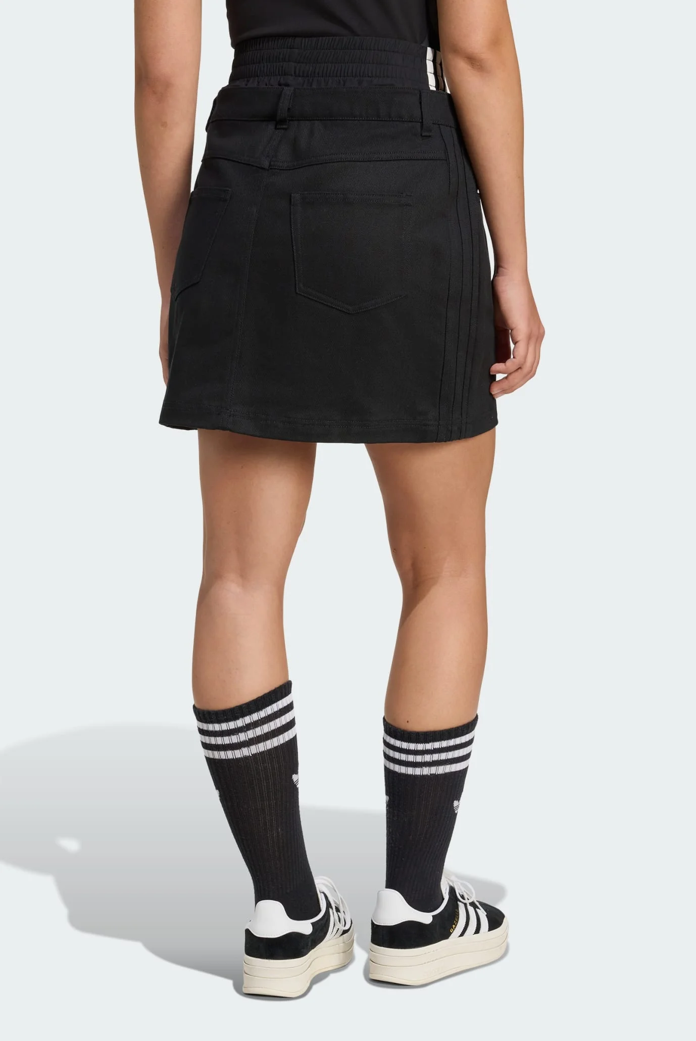 Женская черная юбка Firebird Utility Mini adidas JX7593 — MD-Fashion