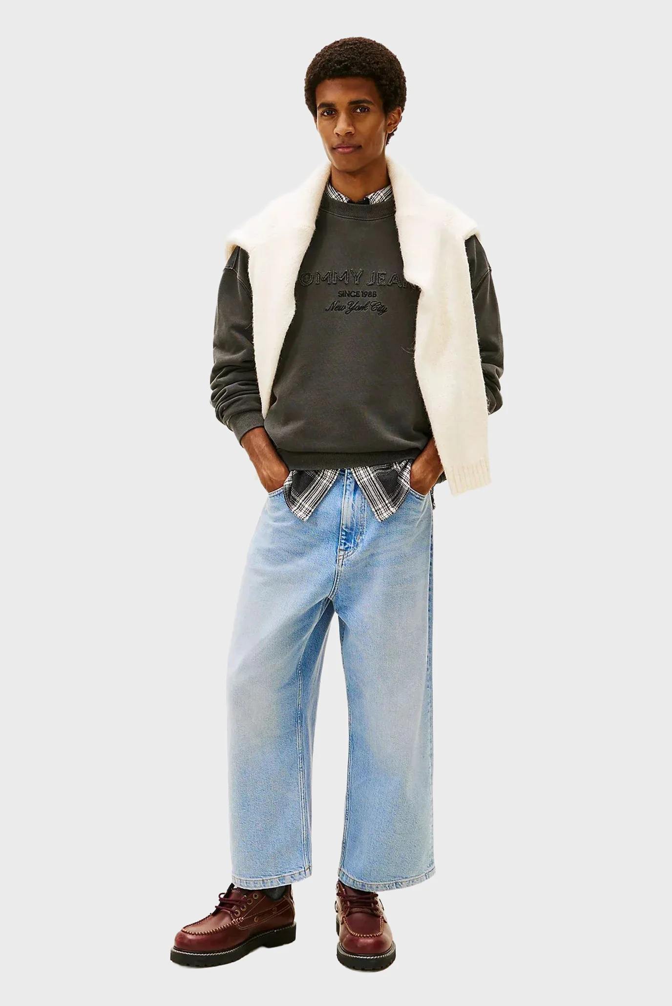 Чоловічий темно-сірий світшот 90S NEW CLASSICS Tommy Jeans