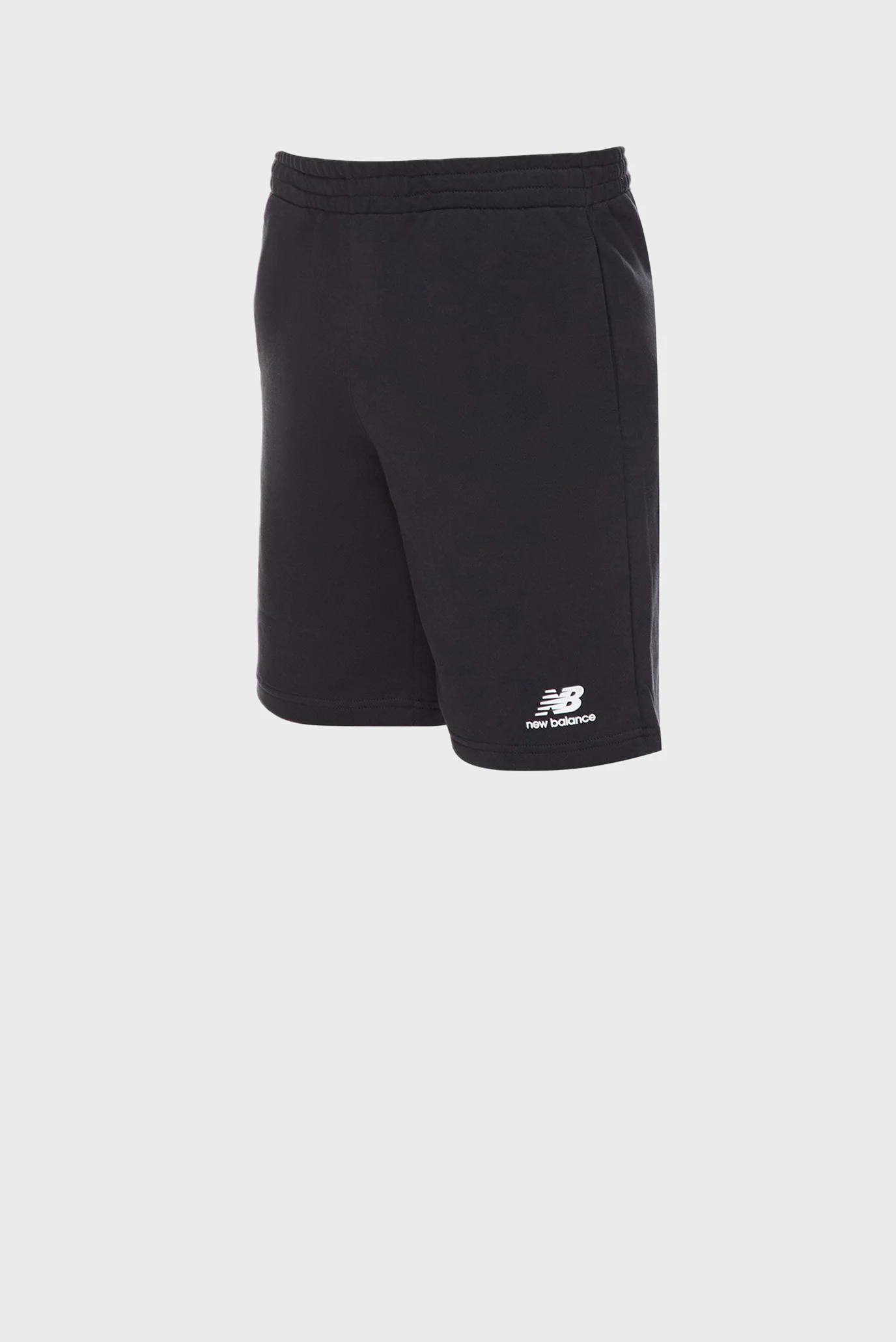 Дитячі чорні шорти Essentials Stacked Logo New Balance YS31540BK