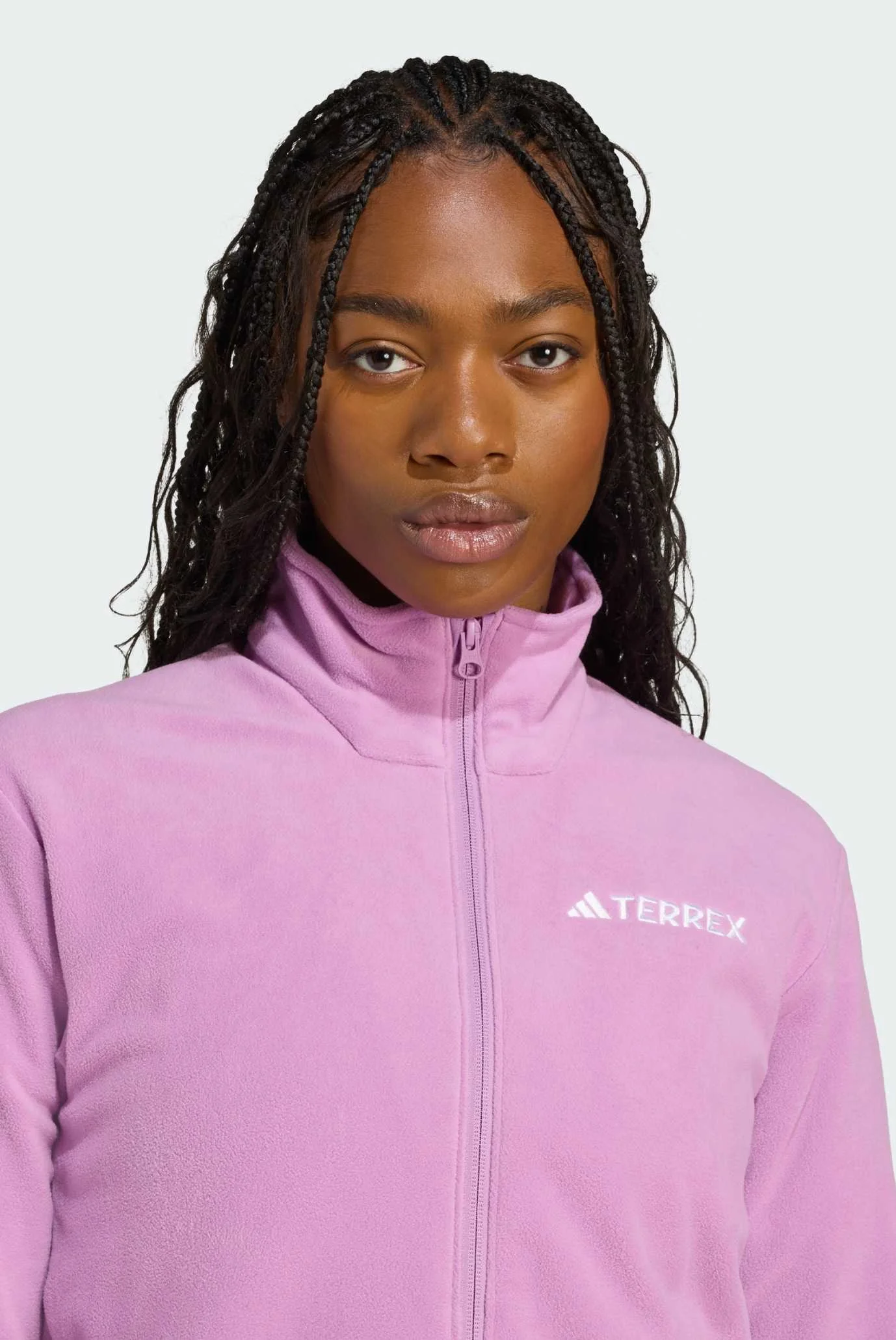 Женская сиреневая спортивная кофта Multi Essentials Full-Zip