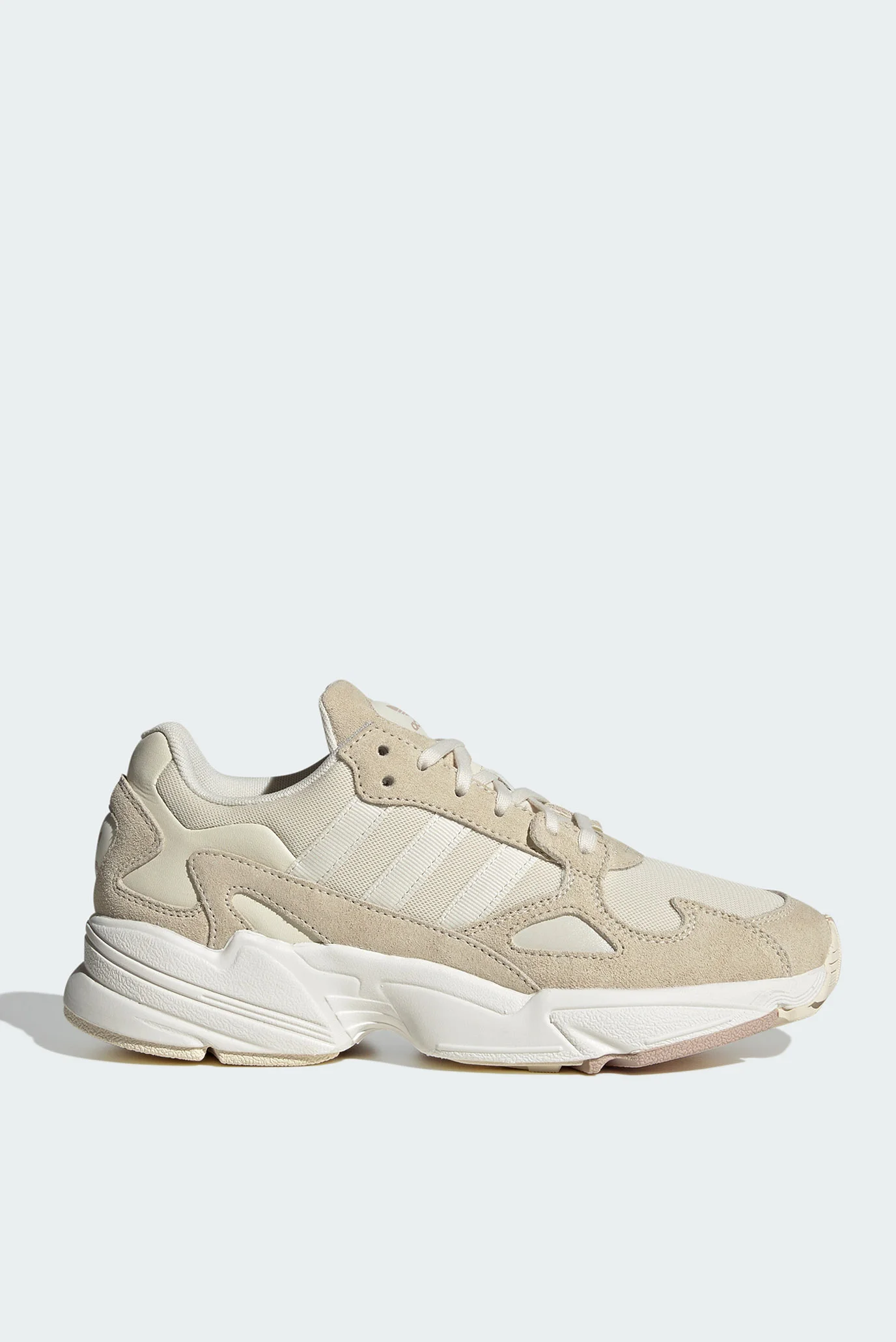 Жіночі бежеві кросівки Falcon adidas ID8734 — MD-Fashion