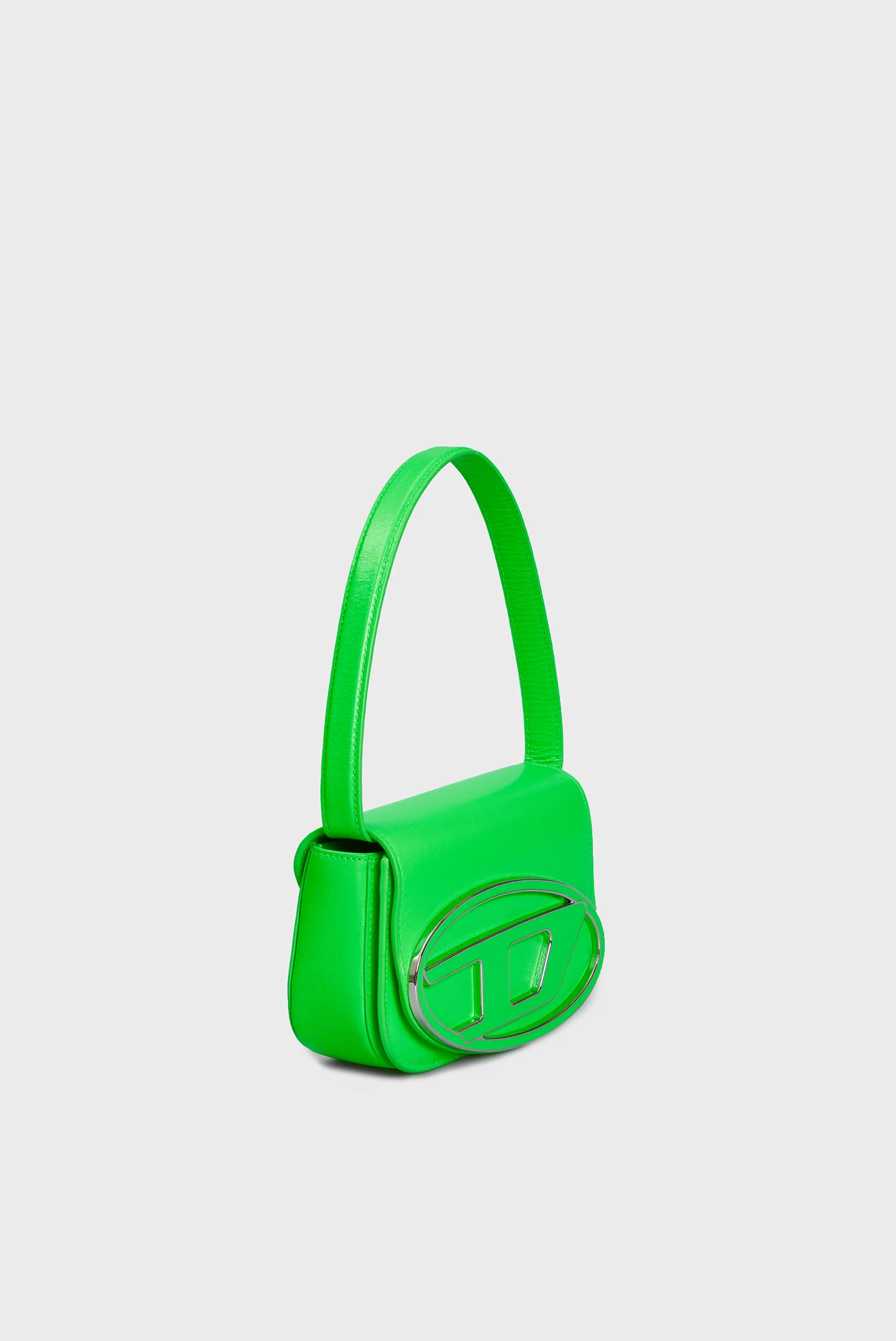 Женская зеленая кожаная сумка 1DR Diesel X08396 P3193 — MD-Fashion