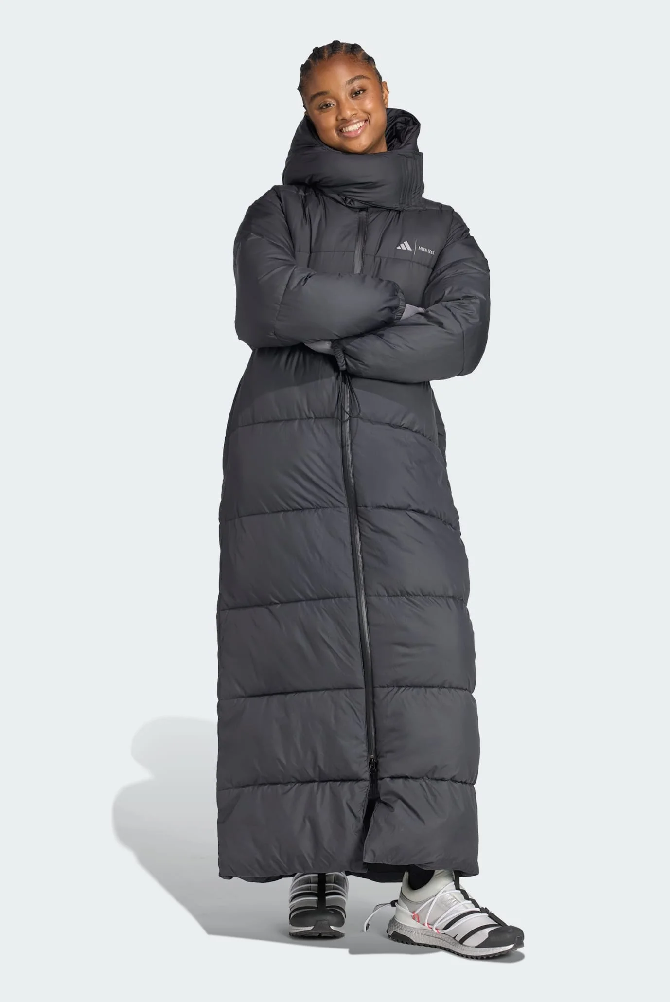 Жіноча чорна куртка adidas x MOON BOOT Full Length adidas JM6490