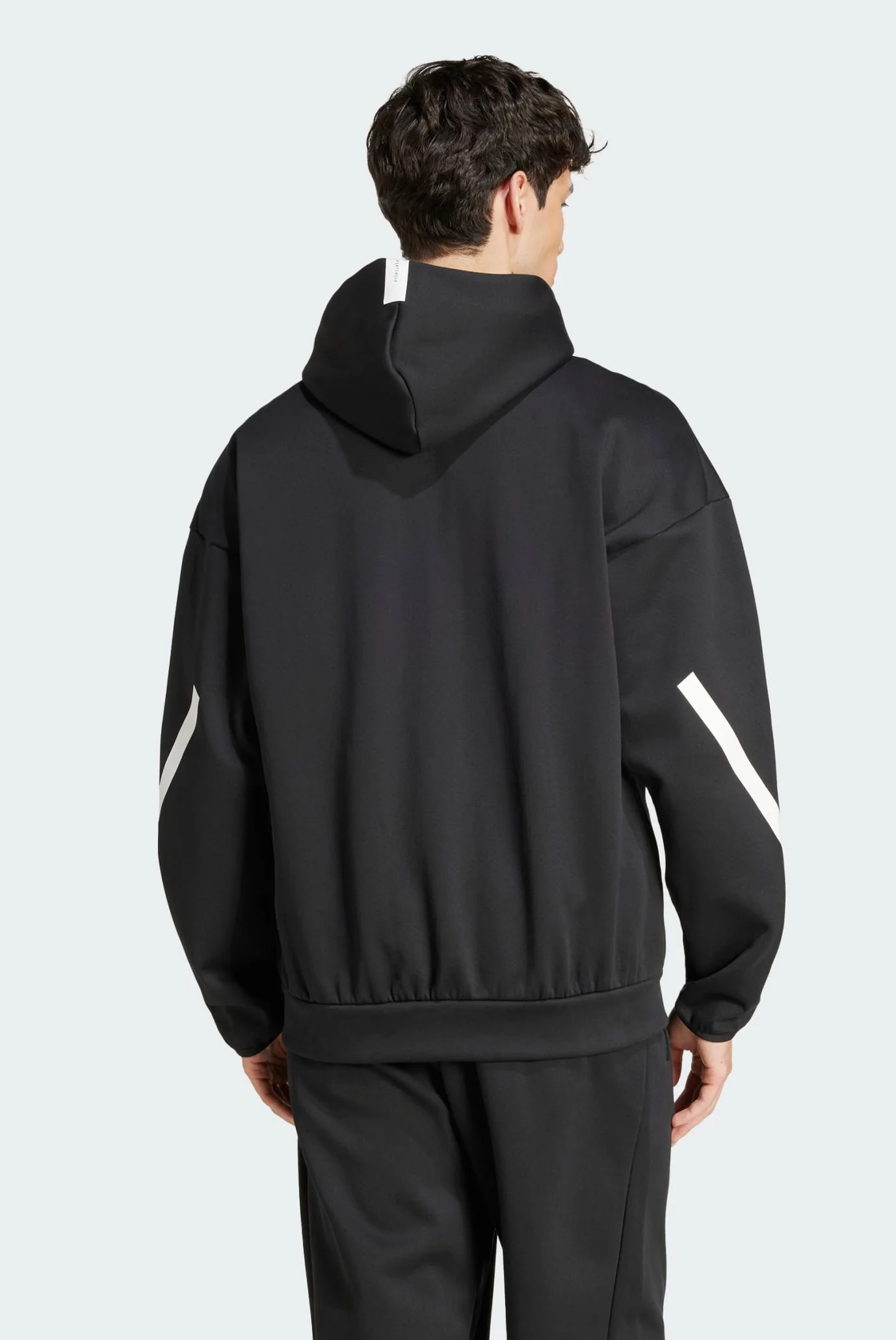Мужское черное худи New adidas Z.N.E. Full-Zip adidas JD5984 — MD