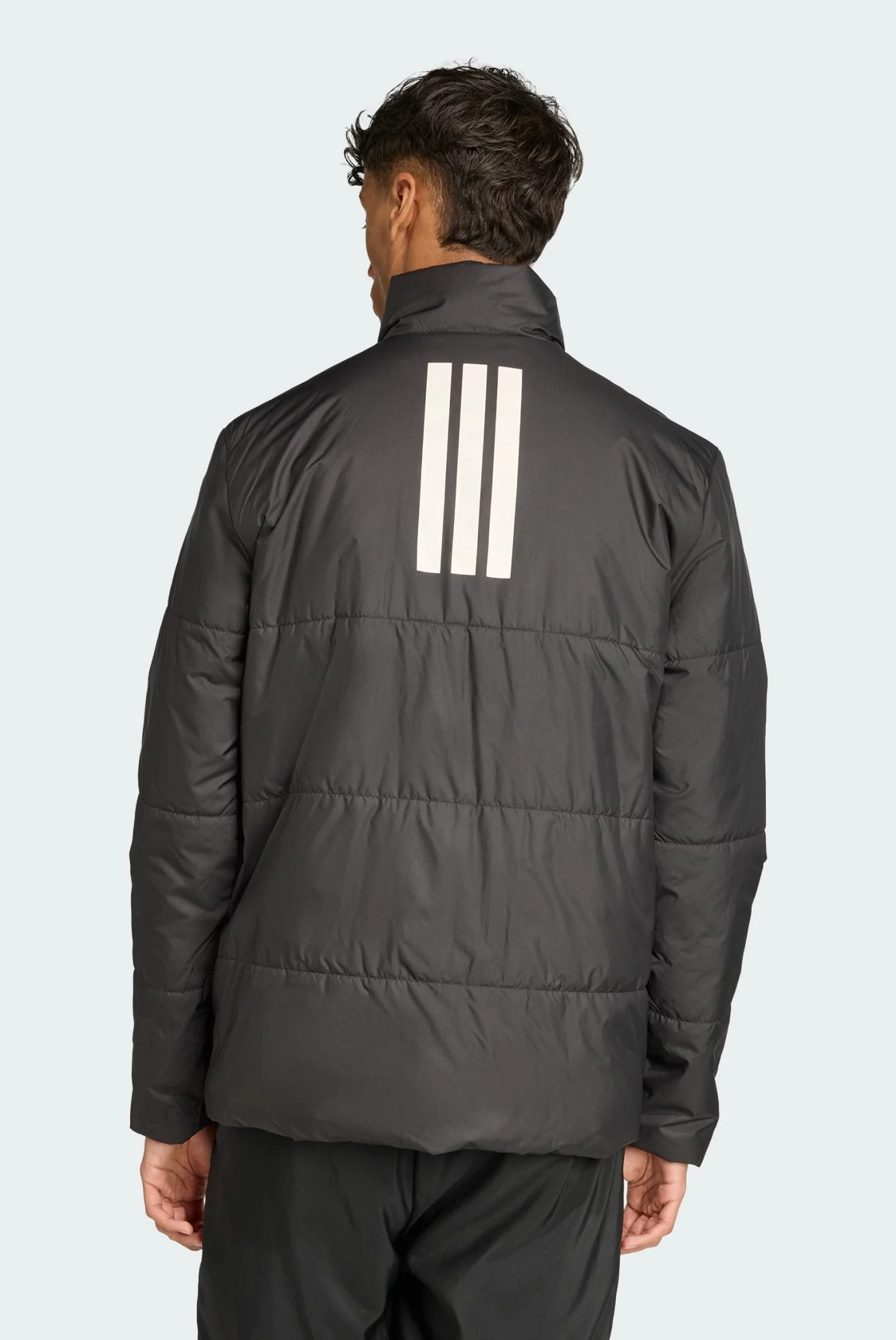 Мужская черная куртка BSC Climawarm 3-Stripes Insulated adidas