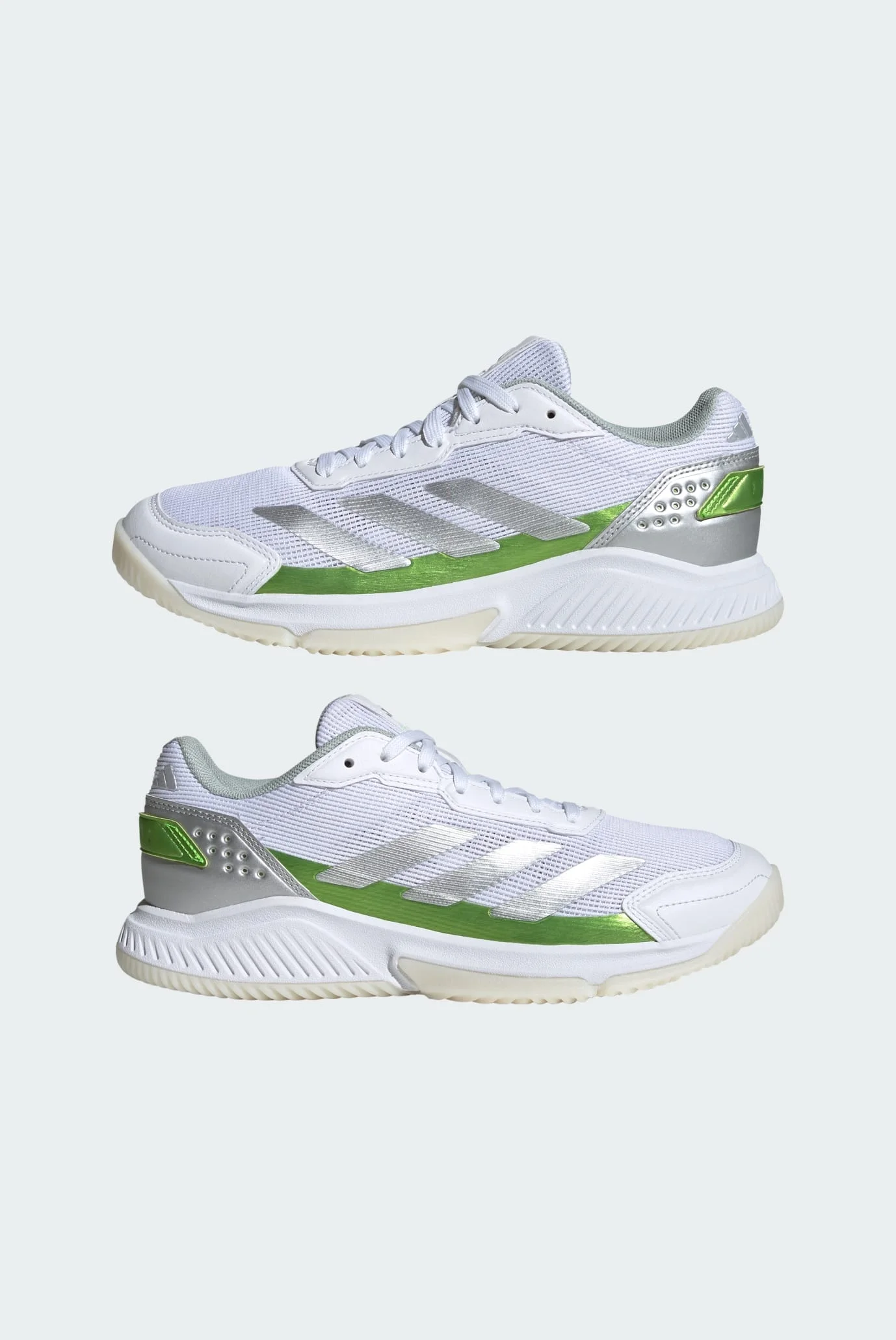 Женские белые кроссовки Courtquick Padel adidas JP7229 — MD-Fashion