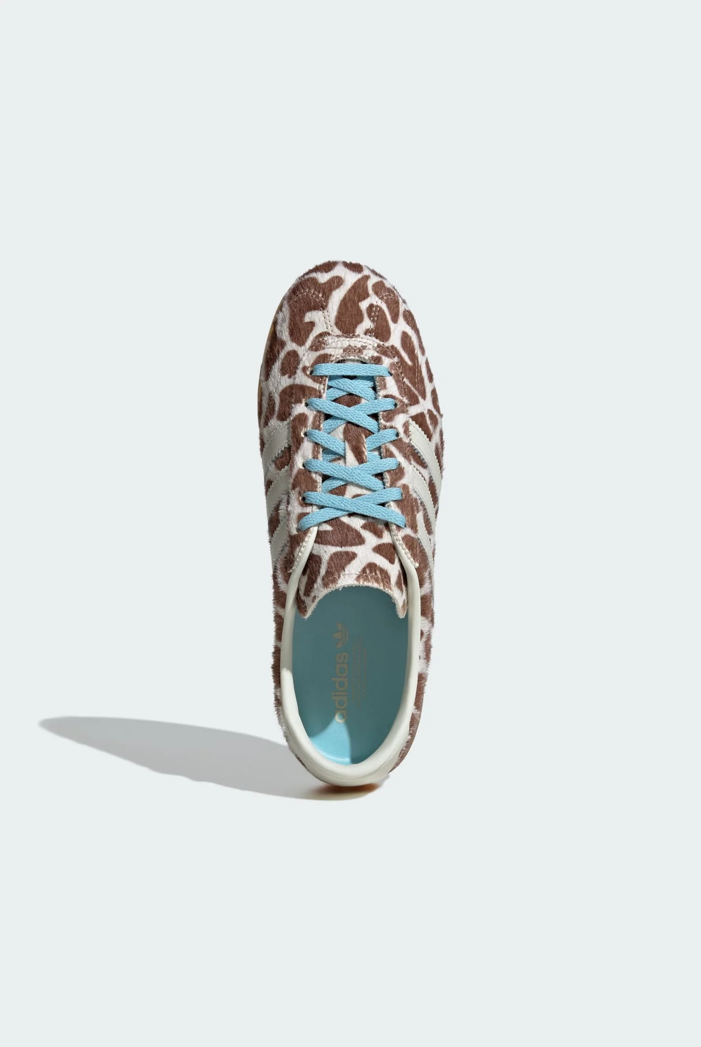 Жіночі коричневі кросівки з візерунком GAZELLE LO PRO adidas