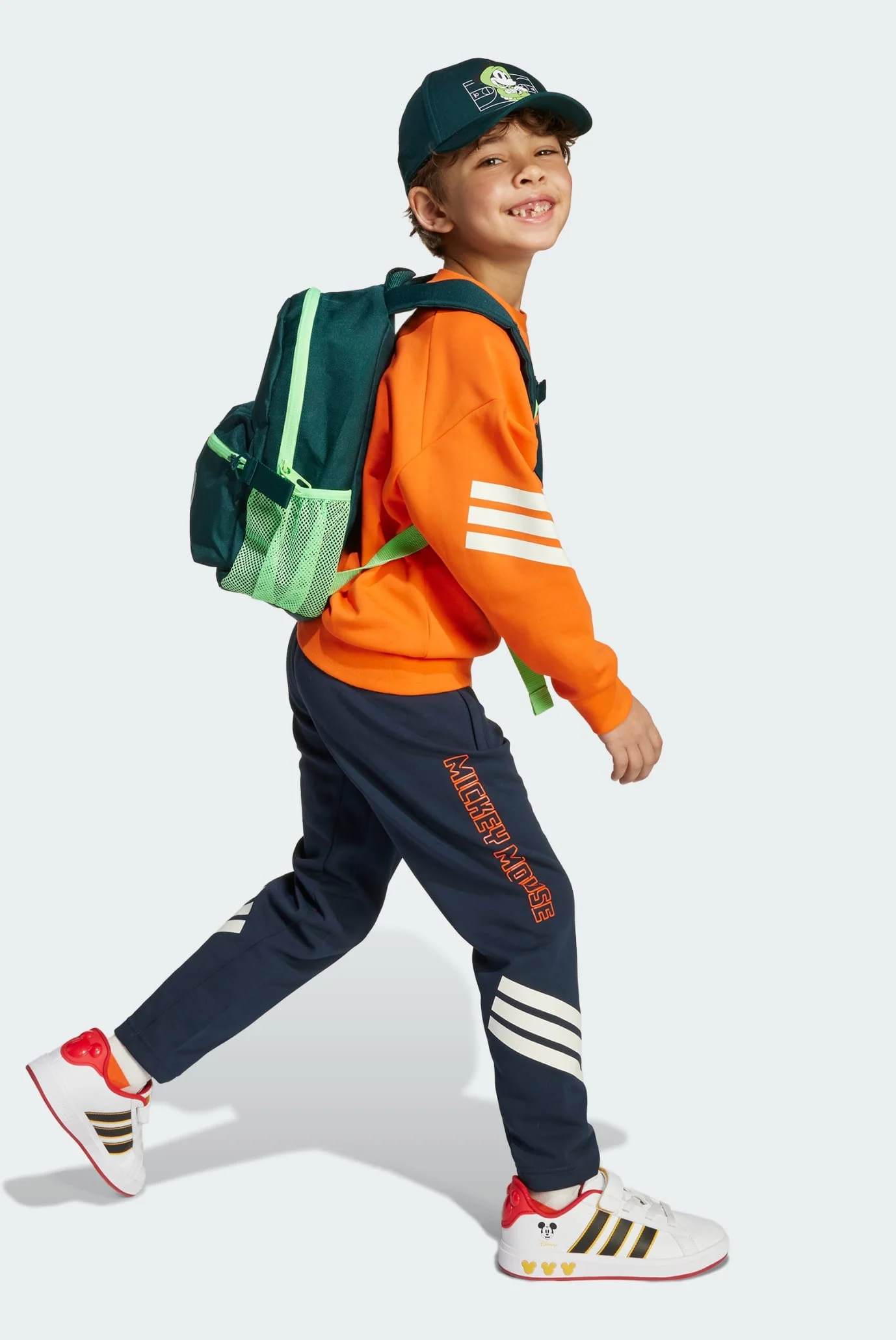 Дитячі темно-сині спортивні штани adidas Disney Mickey Mouse Kids