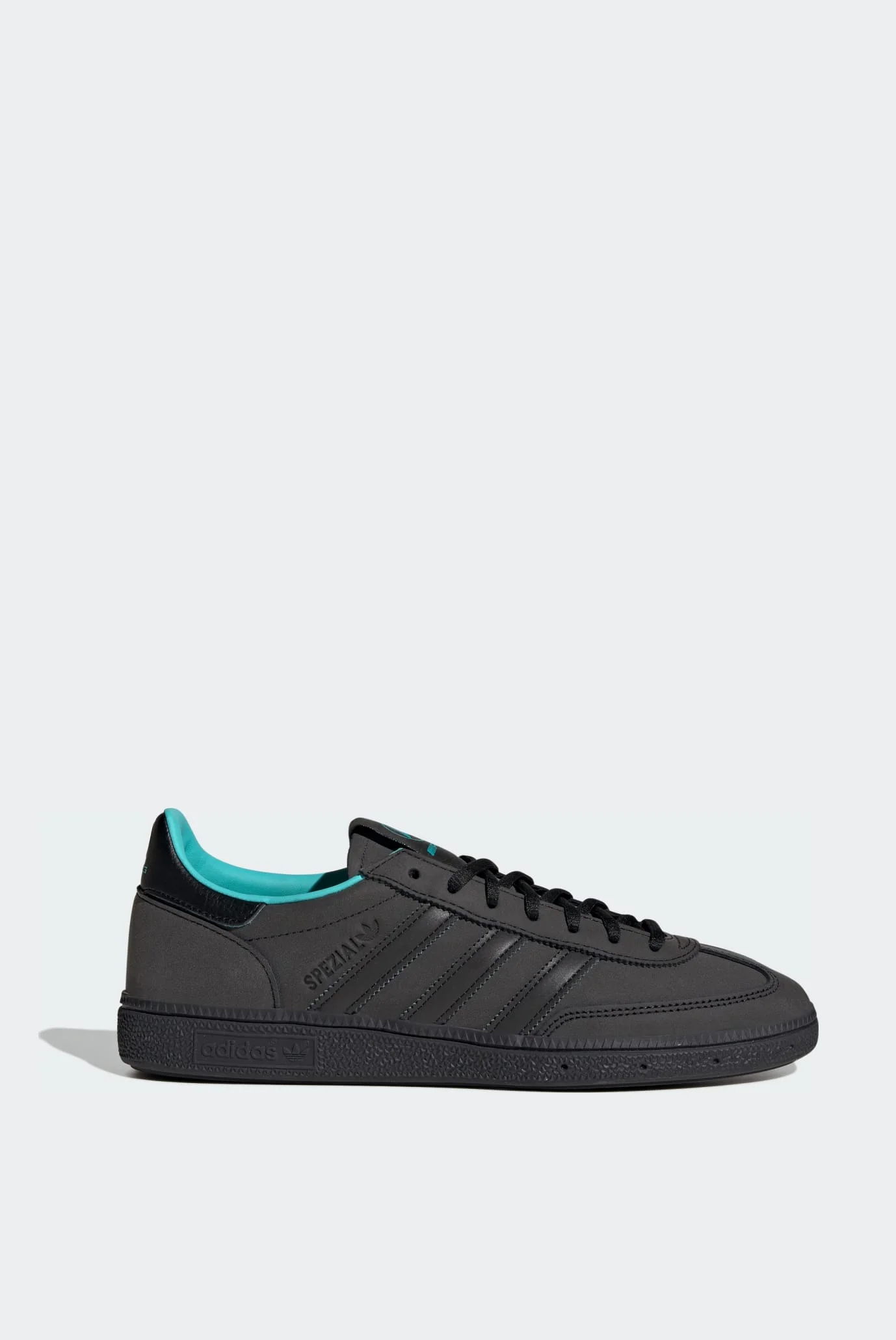 Мужские черные кожаные сникерсы HANDBALL SPEZIAL MERCEDES adidas