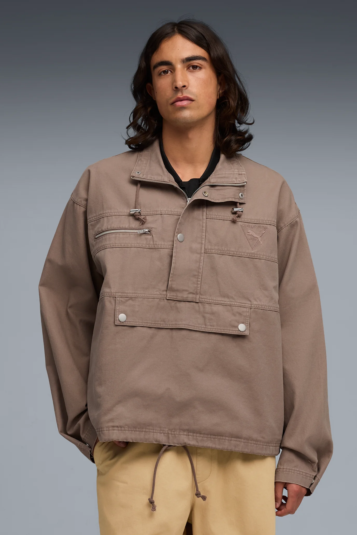 Мужской коричневый анорак PUMA x REPRESENT Jacket Men PUMA