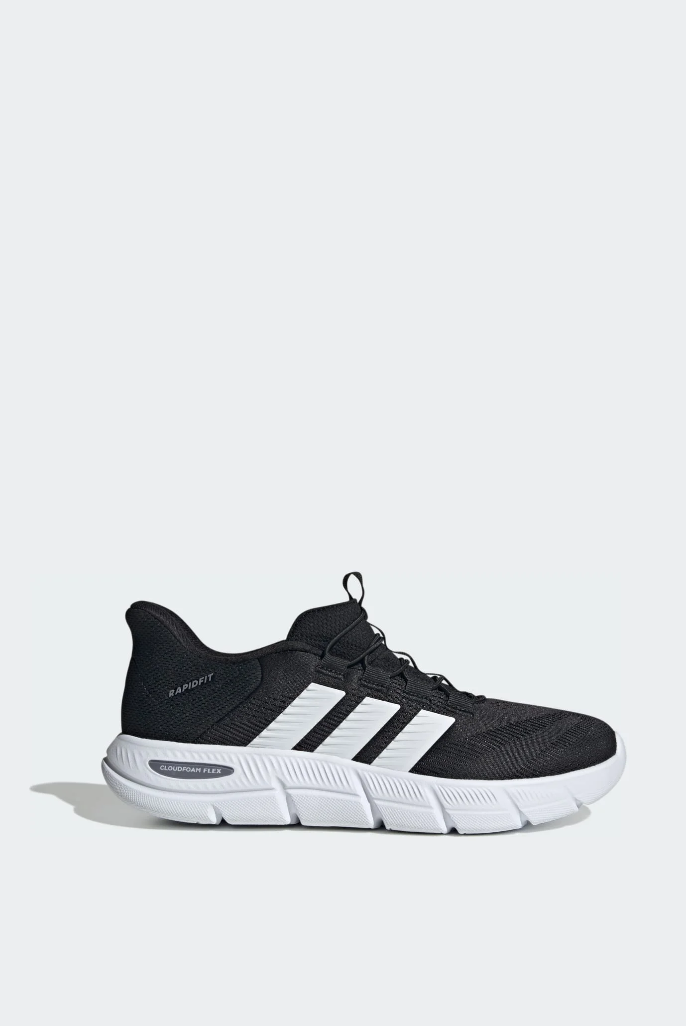 パナ Чоловічі чорні кросівки CLOUDFOAM FLEX RAPIDFIT adidas HP6994 — MD