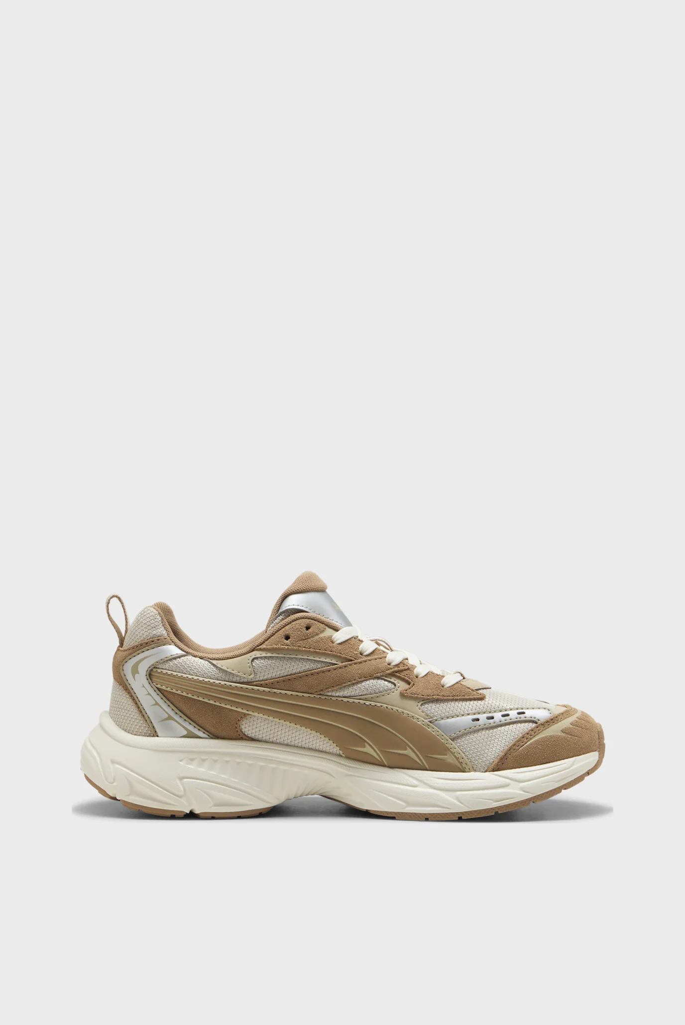 Бежеві кросівки Morphic Retro Sneakers Unisex PUMA 403304_02 — MD